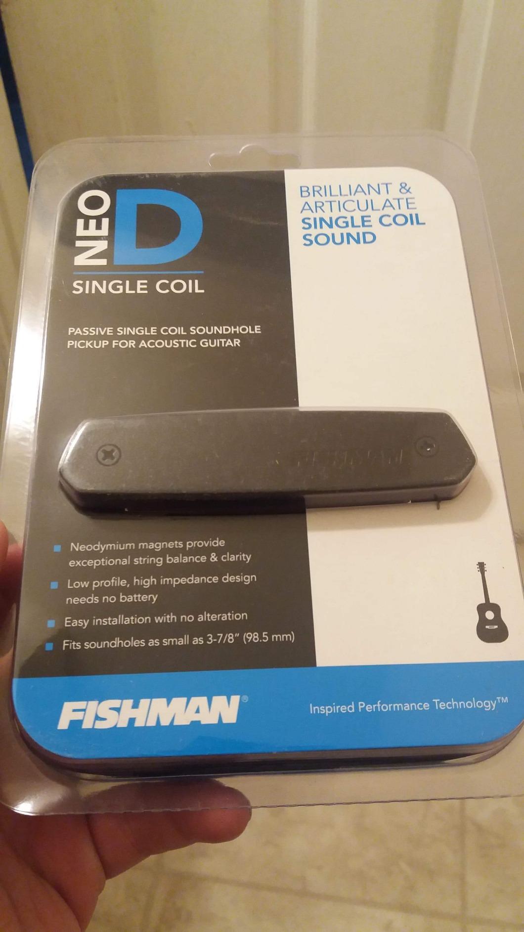 Fishman Neo D Single Coil Magnetic Soundhole Pickup,PRONEOD01 customer photo 2