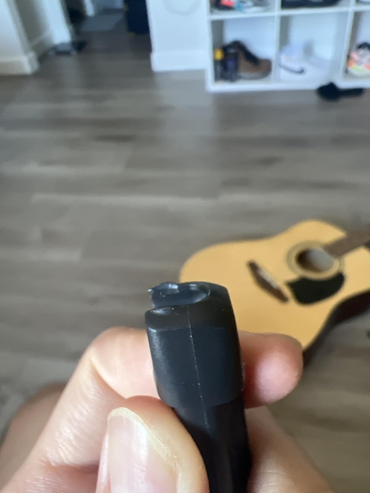 D'Addario Accessories Pro-Winder Guitar String Winder, Cutter, Bridge Pin Puller - All in One Guitar Tool - Black customer photo 1