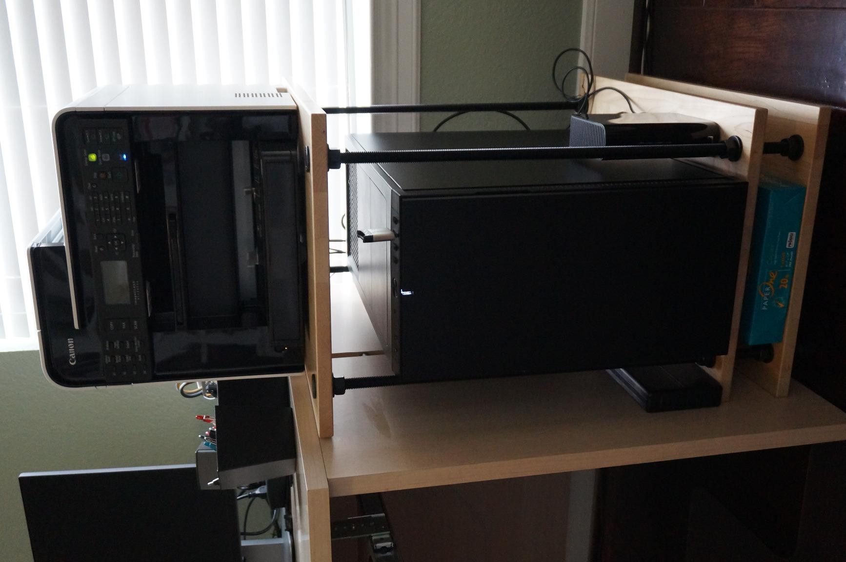 Salamander Designs A3/B Archetype Audio/Video Shelf, 3.0 - Black customer photo 1
