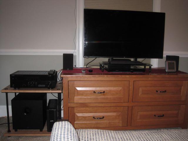 Salamander Designs A3/B Archetype Audio/Video Shelf, 3.0 - Black customer photo 2