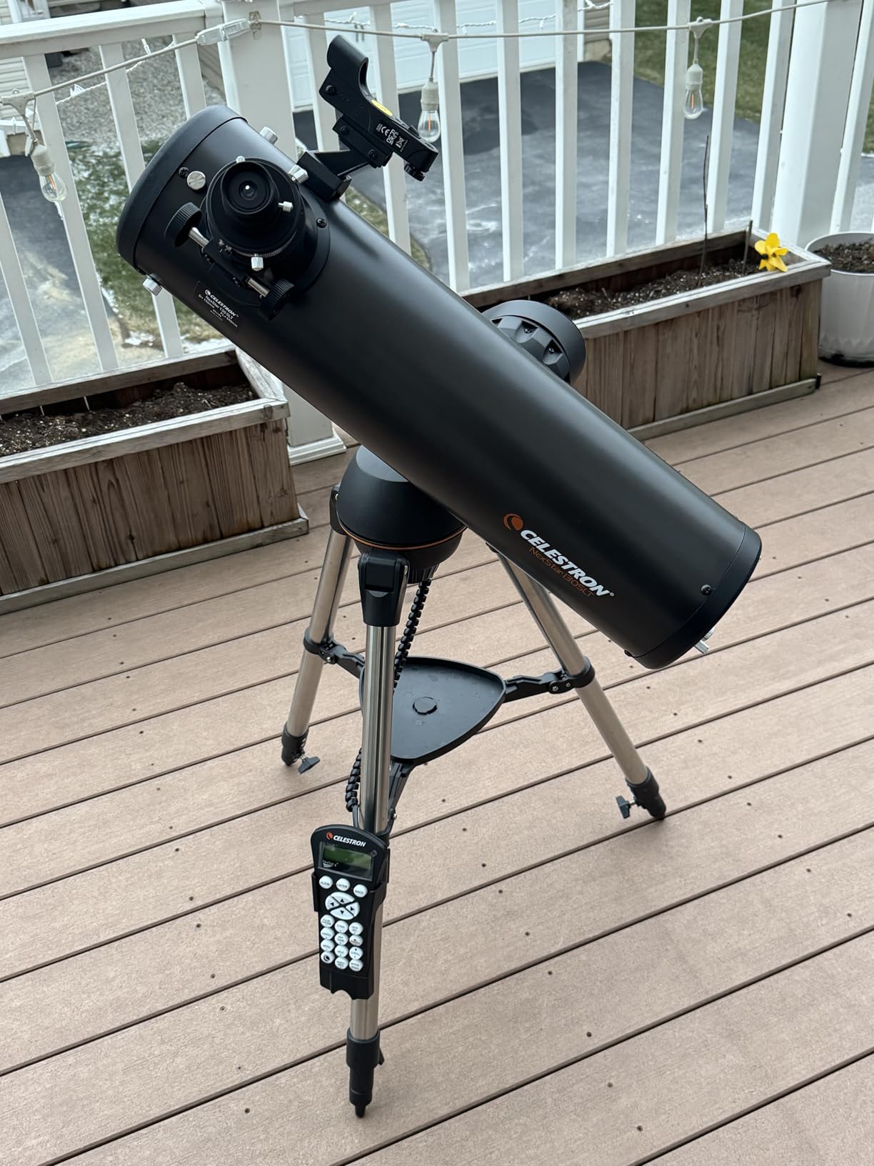 Celestron NexStar 130SLT Newtonian Reflector Computerized GoTo Telescope customer photo 2