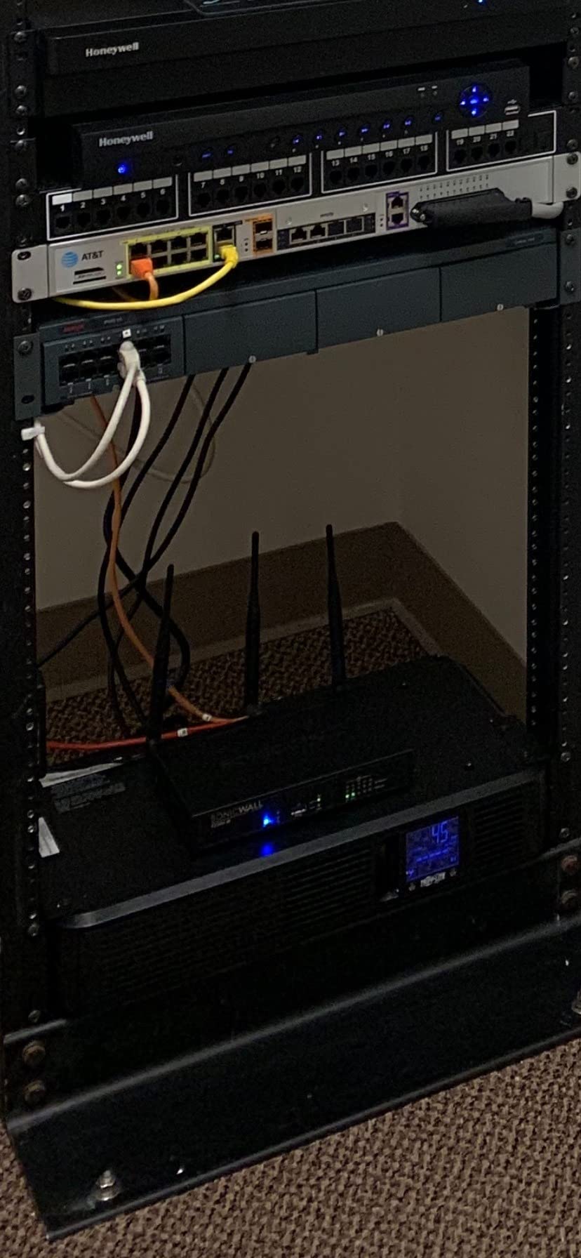 Tripp Lite SMART1500LCD 1500VA Rack Mount UPS Battery Backup, 900W, 8 Outlets, PWM Sine Wave, Short Depth 2U Rackmount UPS, AVR, LCD Screen customer photo 2