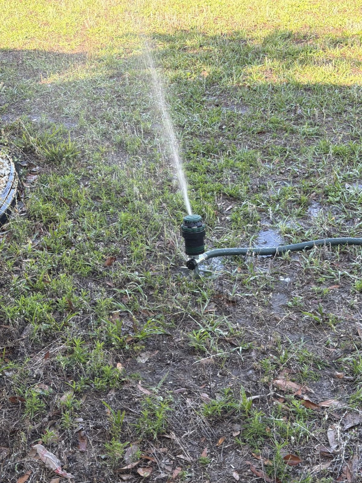 Orbit H2O-Six Gear-Drive Sprinkler on Metal T-Spike - Customizable Lawn Watering Coverage - Multi-Pattern Rotating Head with Adjustable Spray Range - Durable Outdoor Yard Irrigation Sprinkler - 58573 customer photo 2
