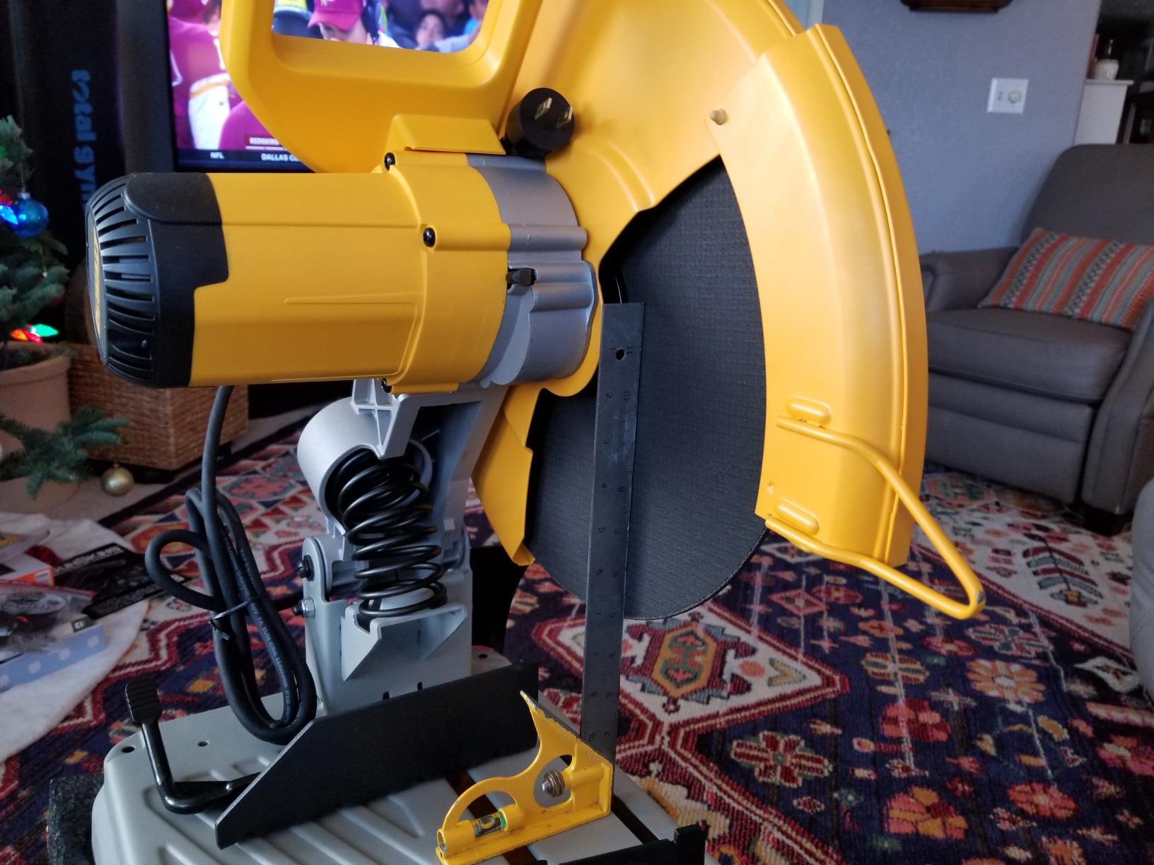 DEWALT Chop Saw, Quick-Change, 14-Inch (D28715) customer photo 2