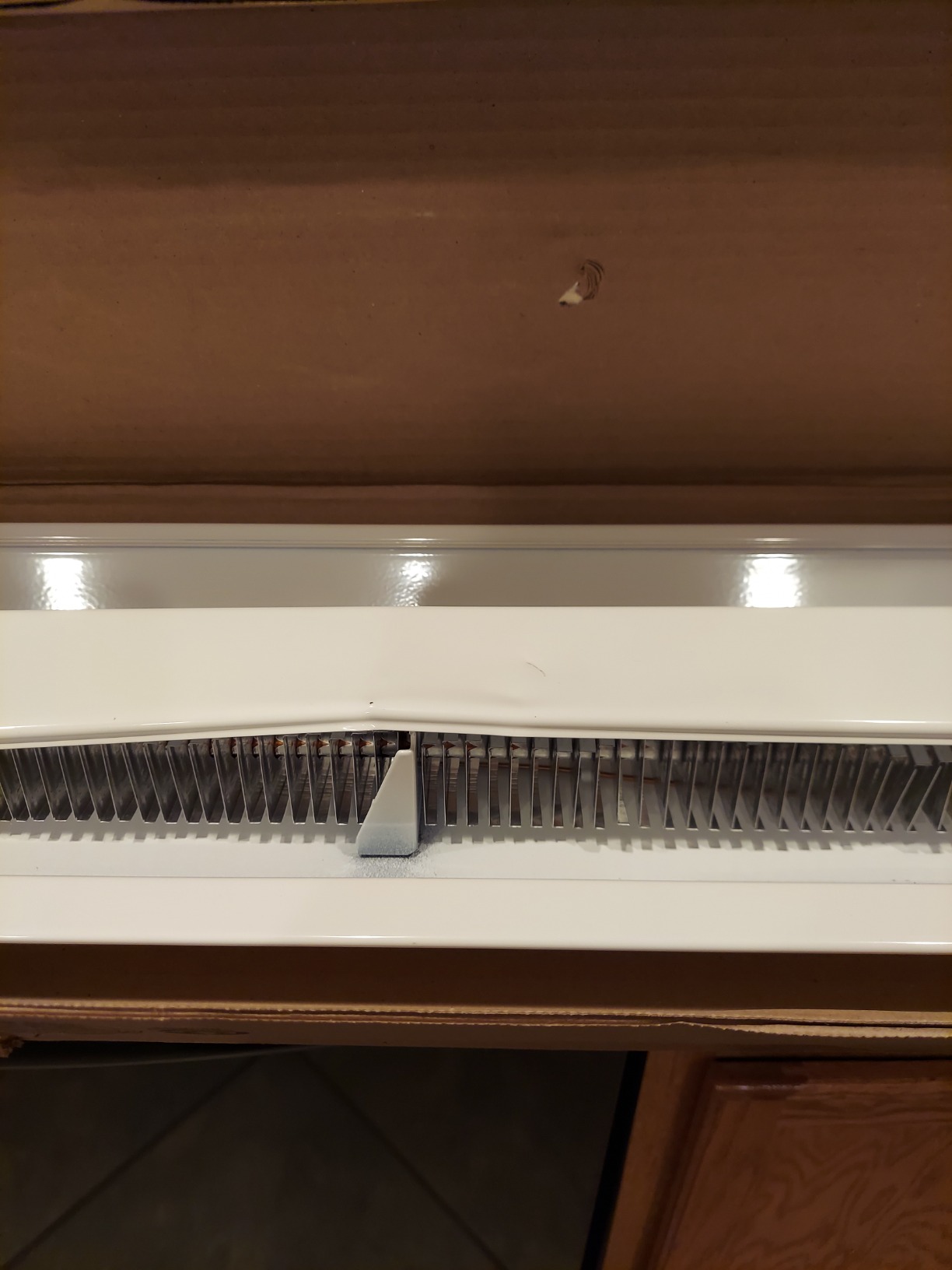 Cadet 36 Inch Electric Baseboard Heater - 750W, 120V, White, 2560 BTU customer photo 1