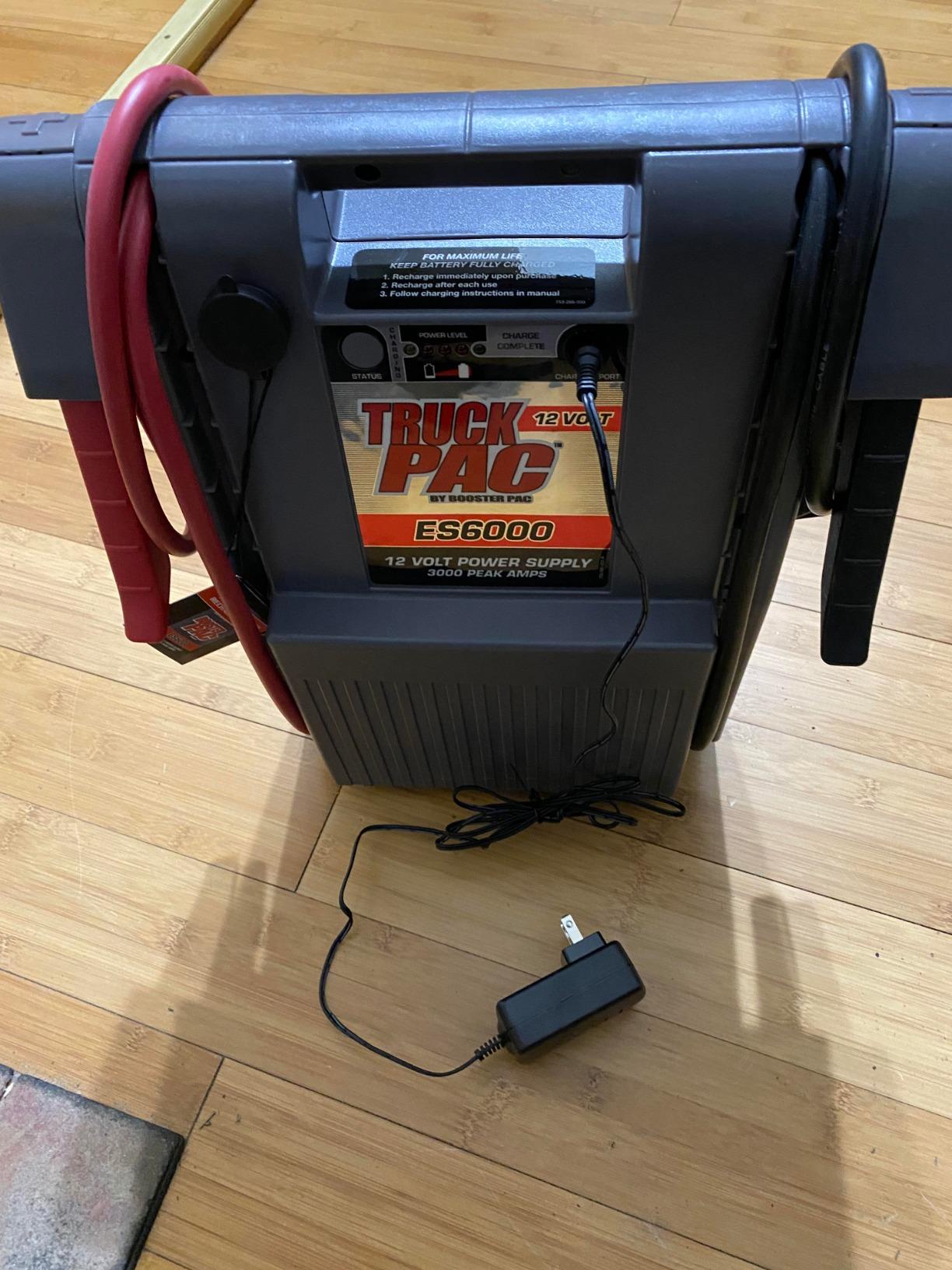 Clore Automotive Truck PAC ES6000 3000 Peak Amp 12V Jump Starter customer photo 2