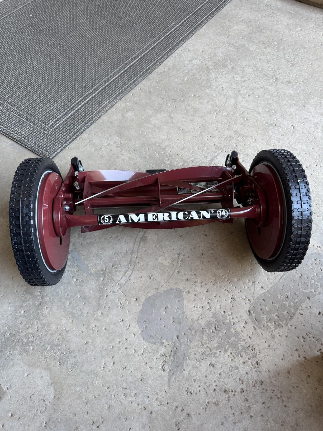 American Lawn Mower Company 1304-14 14-Inch 5-Blade Push Reel Lawn Mower customer photo 1