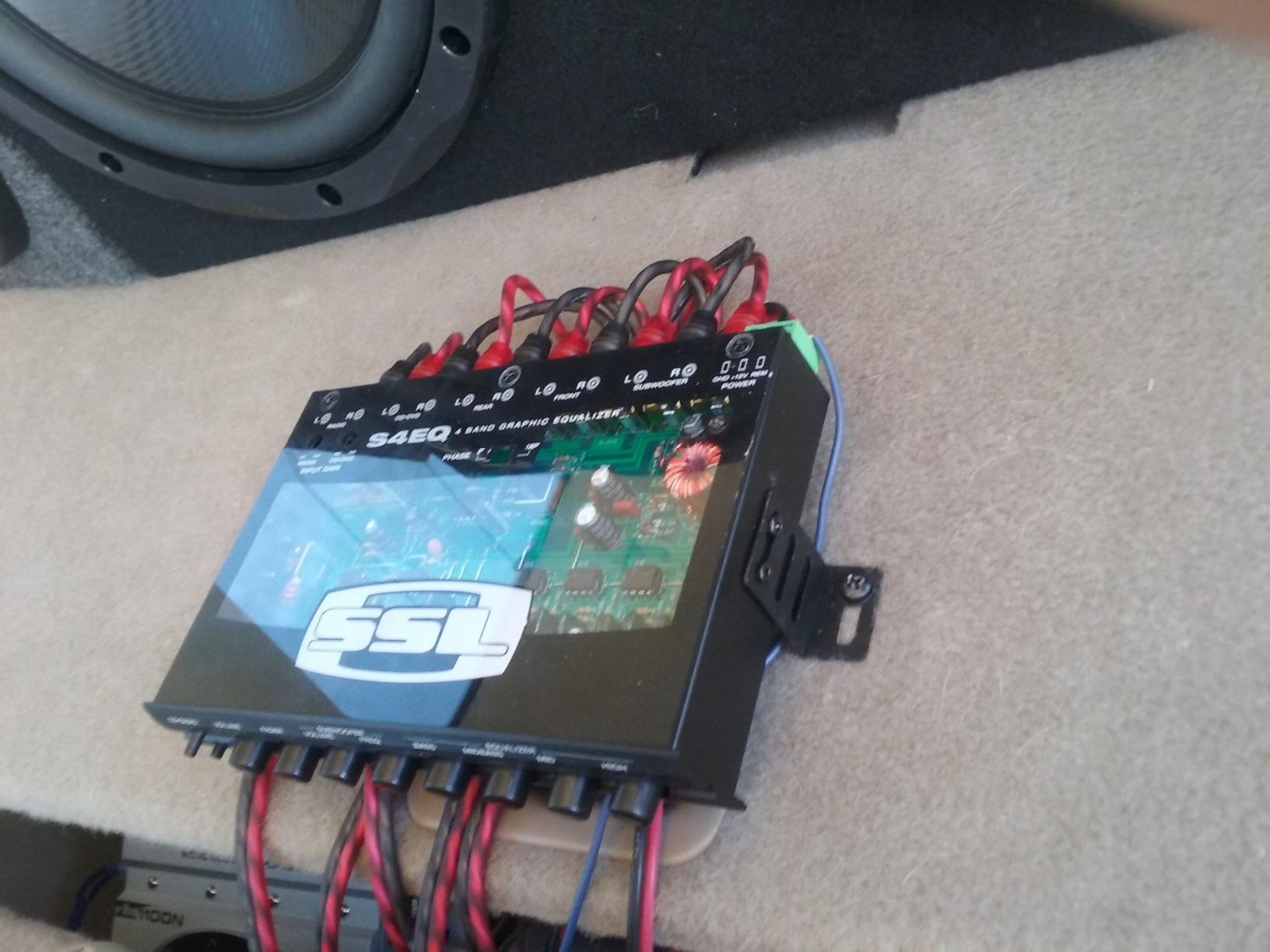 Sound Storm Laboratories S4EQ 4 Band Pre-Amp Car Audio Stereo Equalizer customer photo 2