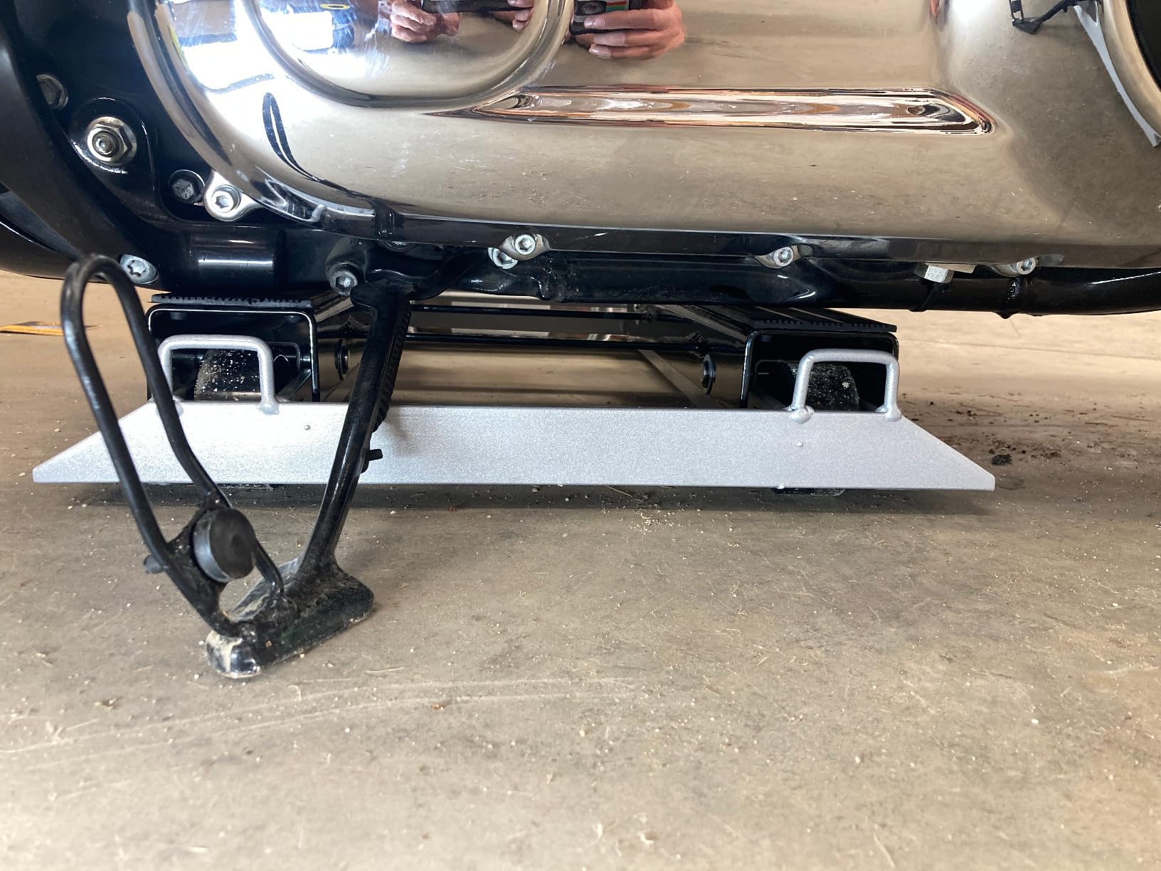 OTC 1545 Ultra Low Profile Motorcycle and ATV Lift - 1,500 lb. Capacity customer photo 1