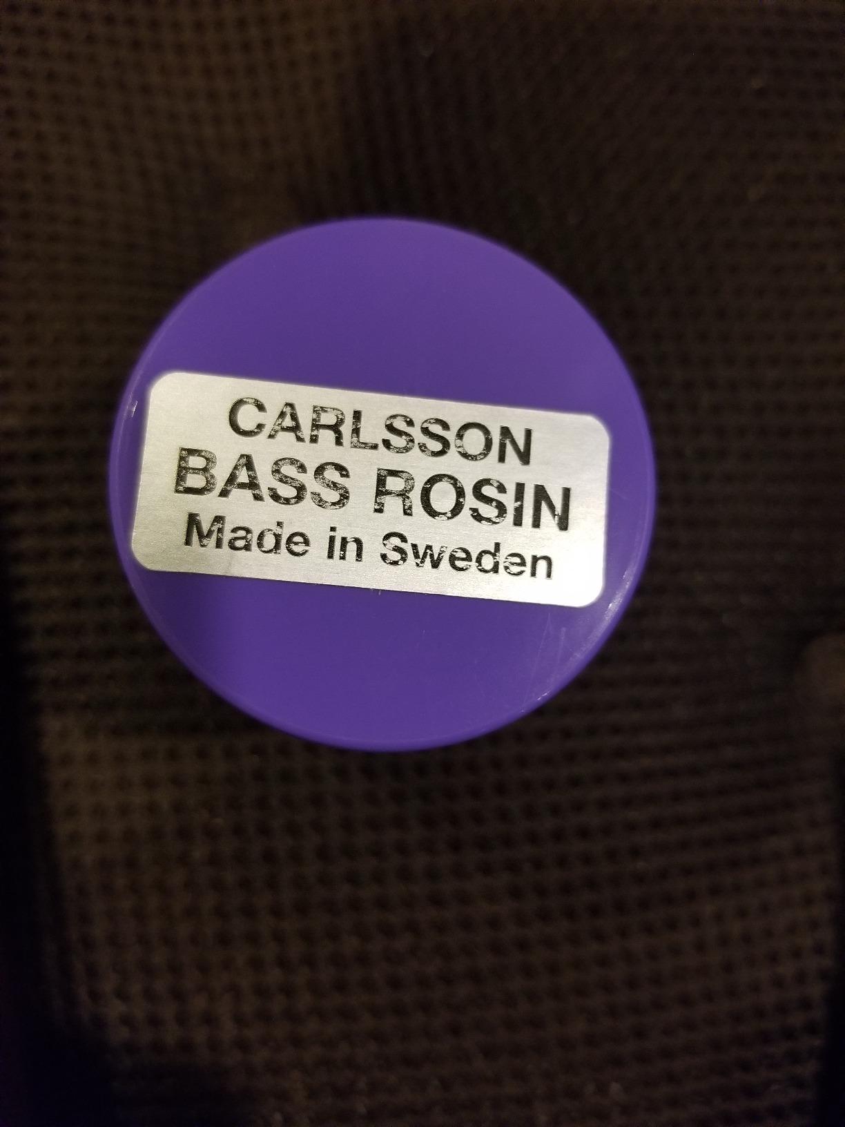 Carlsson Bass Rosin customer photo 1