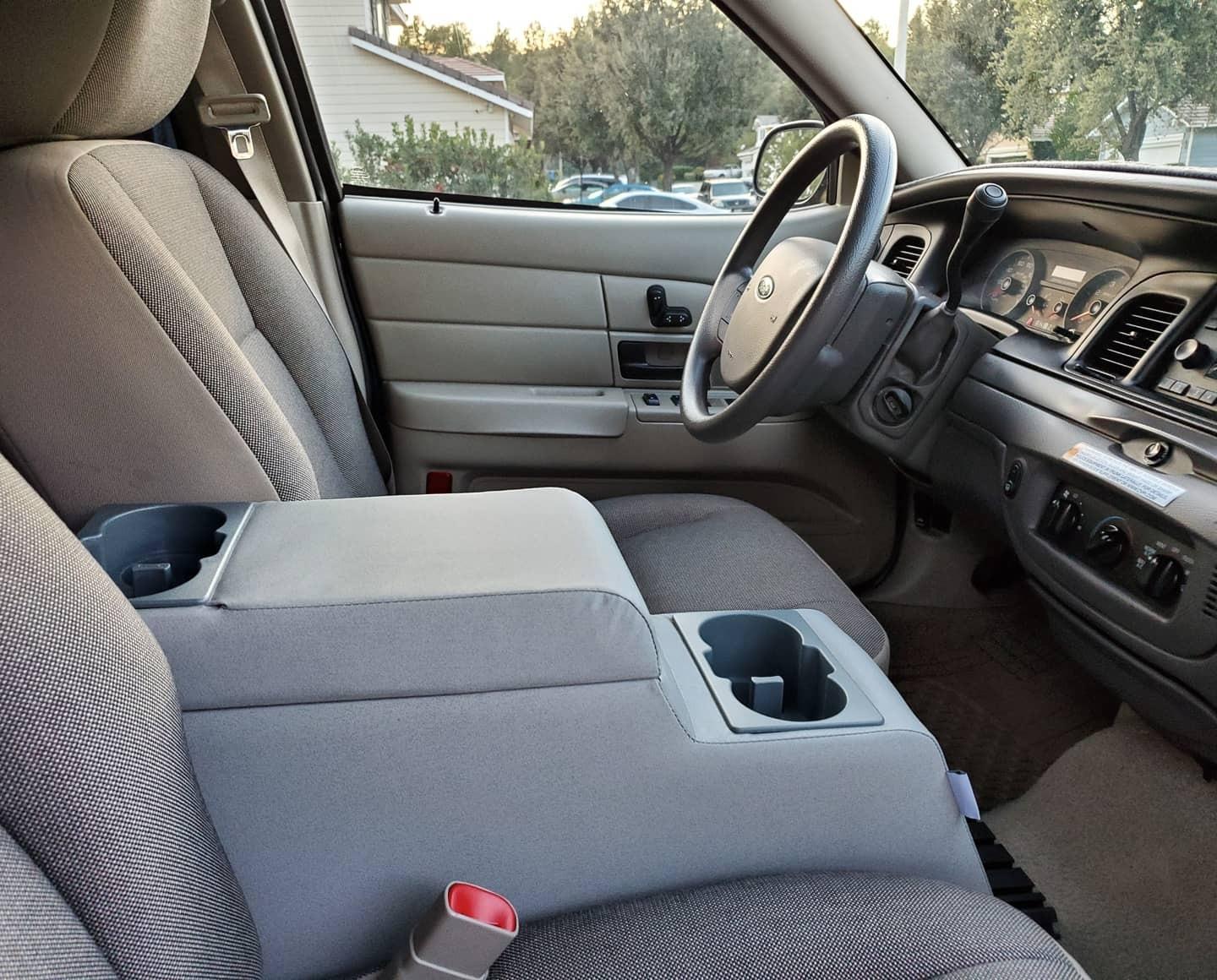 RAMPAGE PRODUCTS Locking Center Console for Jeep CJ/Wrangler YJ | Grey Denim | 31511 | Fits 1976-1983 Jeep CJ5 / 1976-1986 Jeep CJ7 / 1987-1995 Wrangler YJ customer photo 1