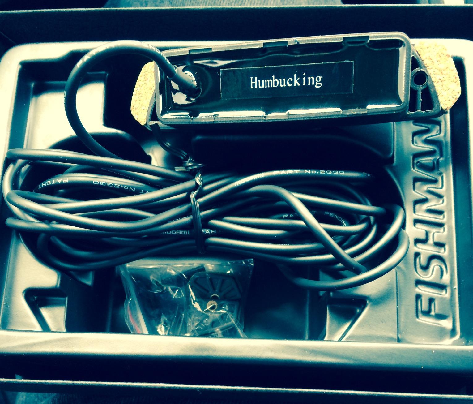 Fishman Neo-D Magnetic Humbucker Acoustic Pickup customer photo 1