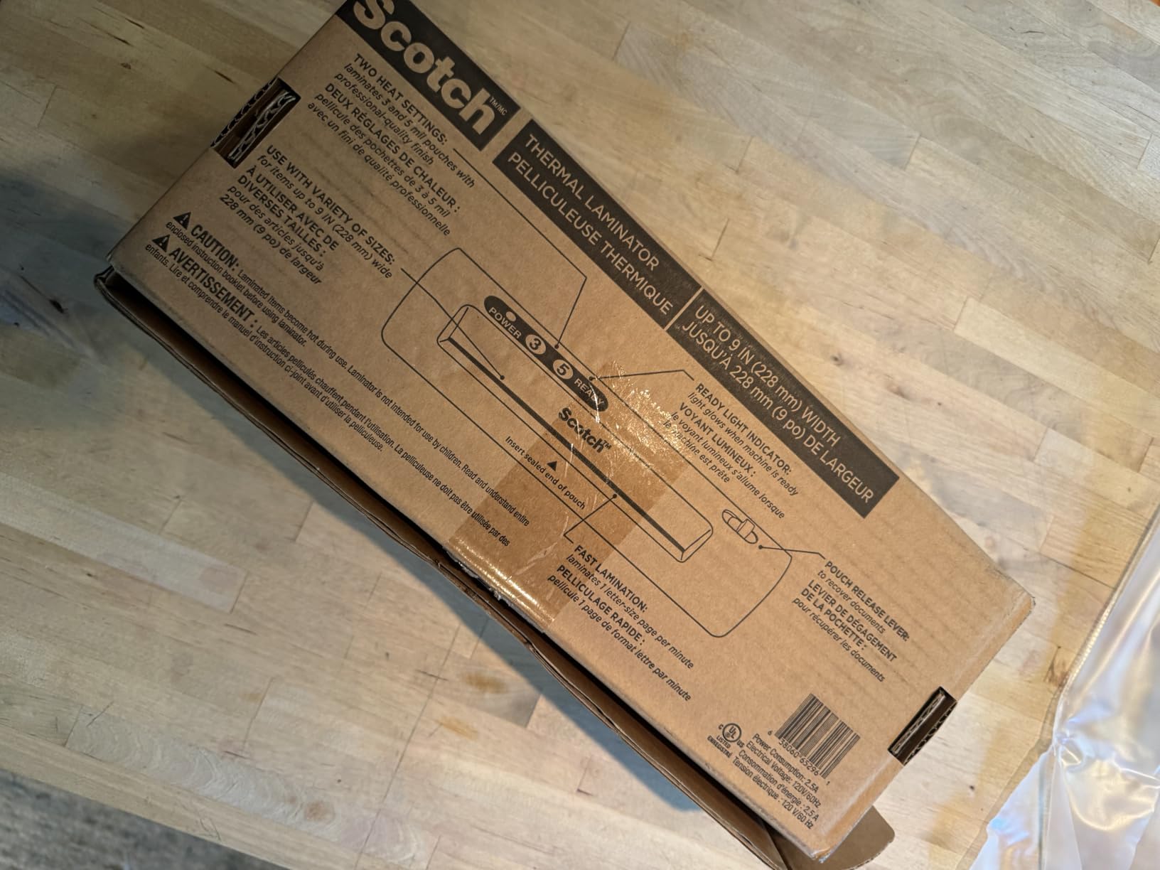 Scotch Thermal Laminator, 2 Roller System for a Professional Finish, Use for Home, Office or School, Suitable for use with Photos (TL901X) customer photo 2