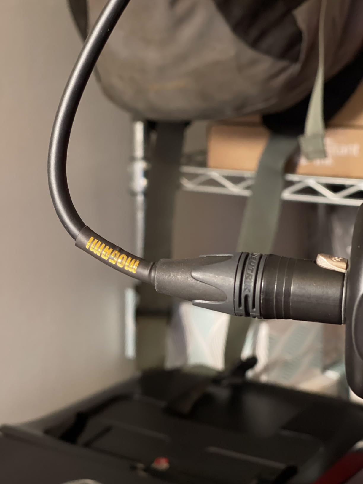 Mogami Gold Studio 02 XLR to XLR Quad Conductor Patch Cable 2 feet with Gold Contacts, XLRM-XLRF Connectors, Pro Audio Noise-Free customer photo 1