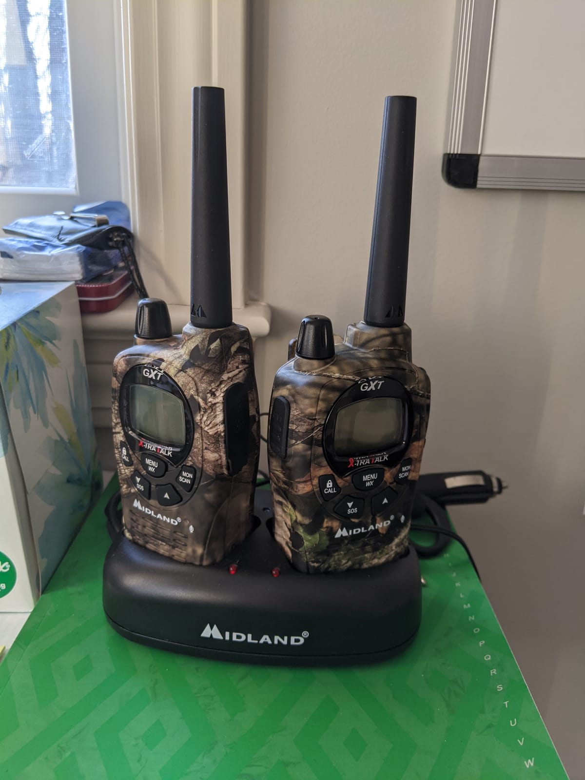 Midland GXT1050VP4 GMRS Two-Way Radio (50-Channel, Long Range, 142 Privacy Codes, SOS, NOAA, Rechargeable Battery, Mossy Oak Camo, 2-Pack) customer photo 1