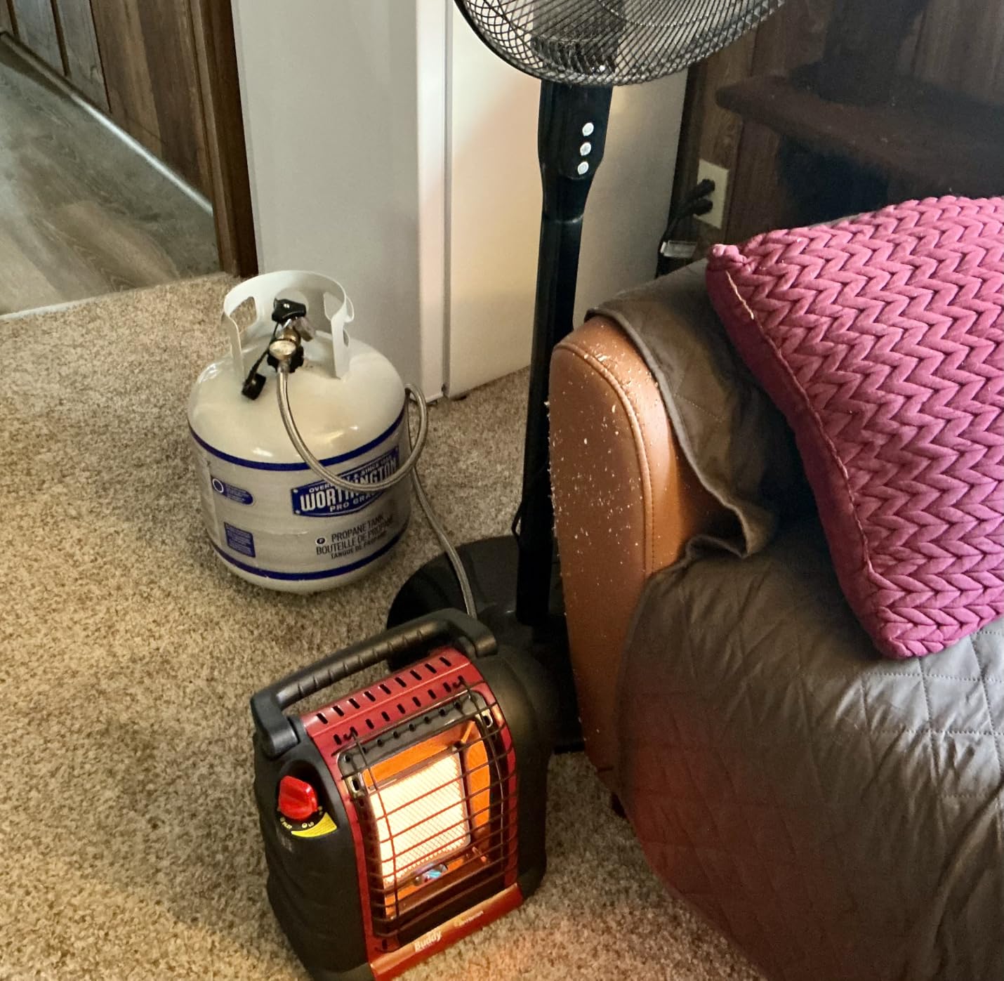 Mr. Heater 9,000 BTU Portable Buddy Radiant Propane Heater customer photo 1
