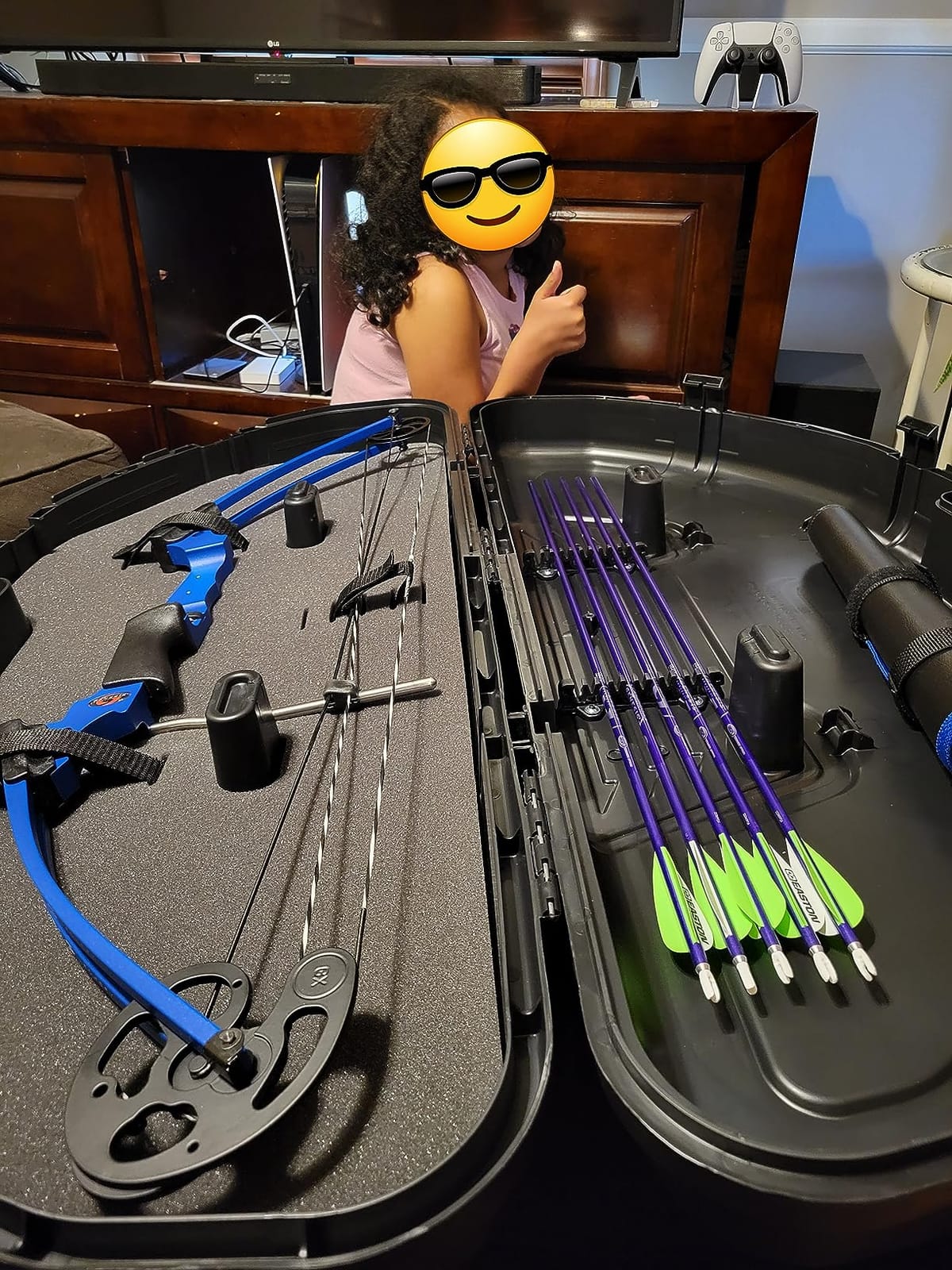 GENESIS Original Archery Compound Bow and Arrow Set, Draw customer photo 2