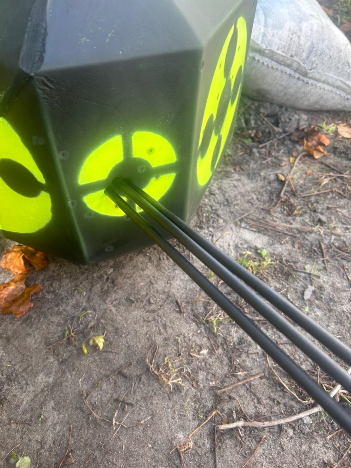 Rinehart 18-1 Archery Target, 18-Sided, Broadhead & Field Point Compatible customer photo 1