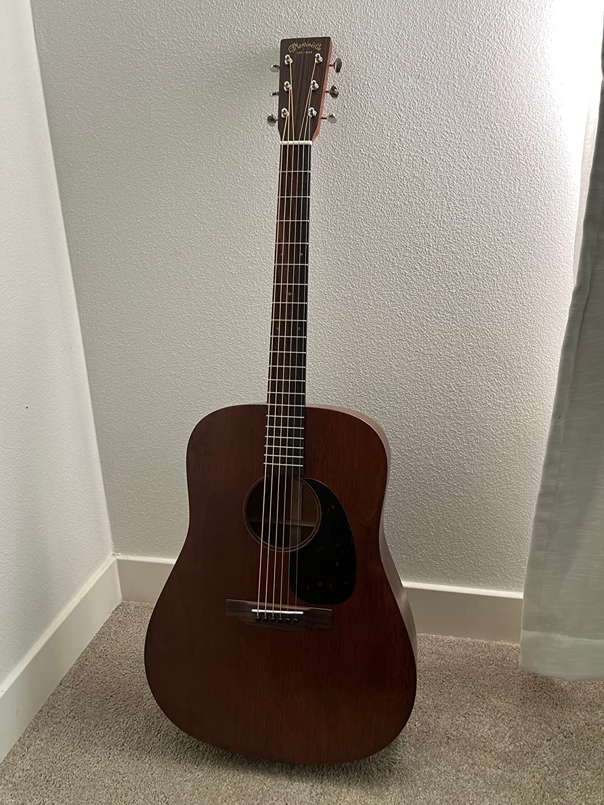 Martin D-15M Mahogany Dreadnought Acoustic Guitar - Natural customer photo 1