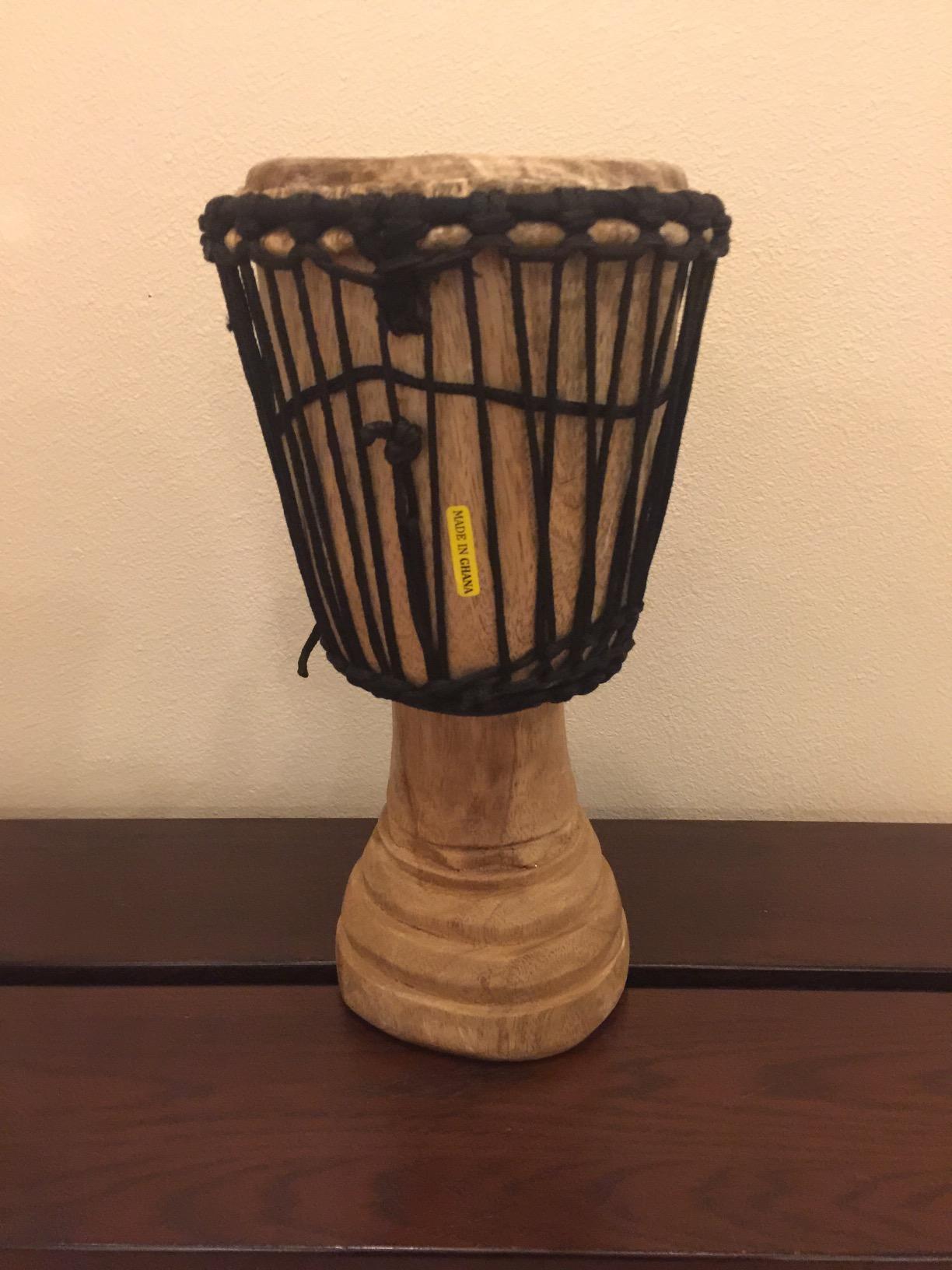 Africa Heartwood Project Hand-Carved Djembe Drum from Ghana - 8