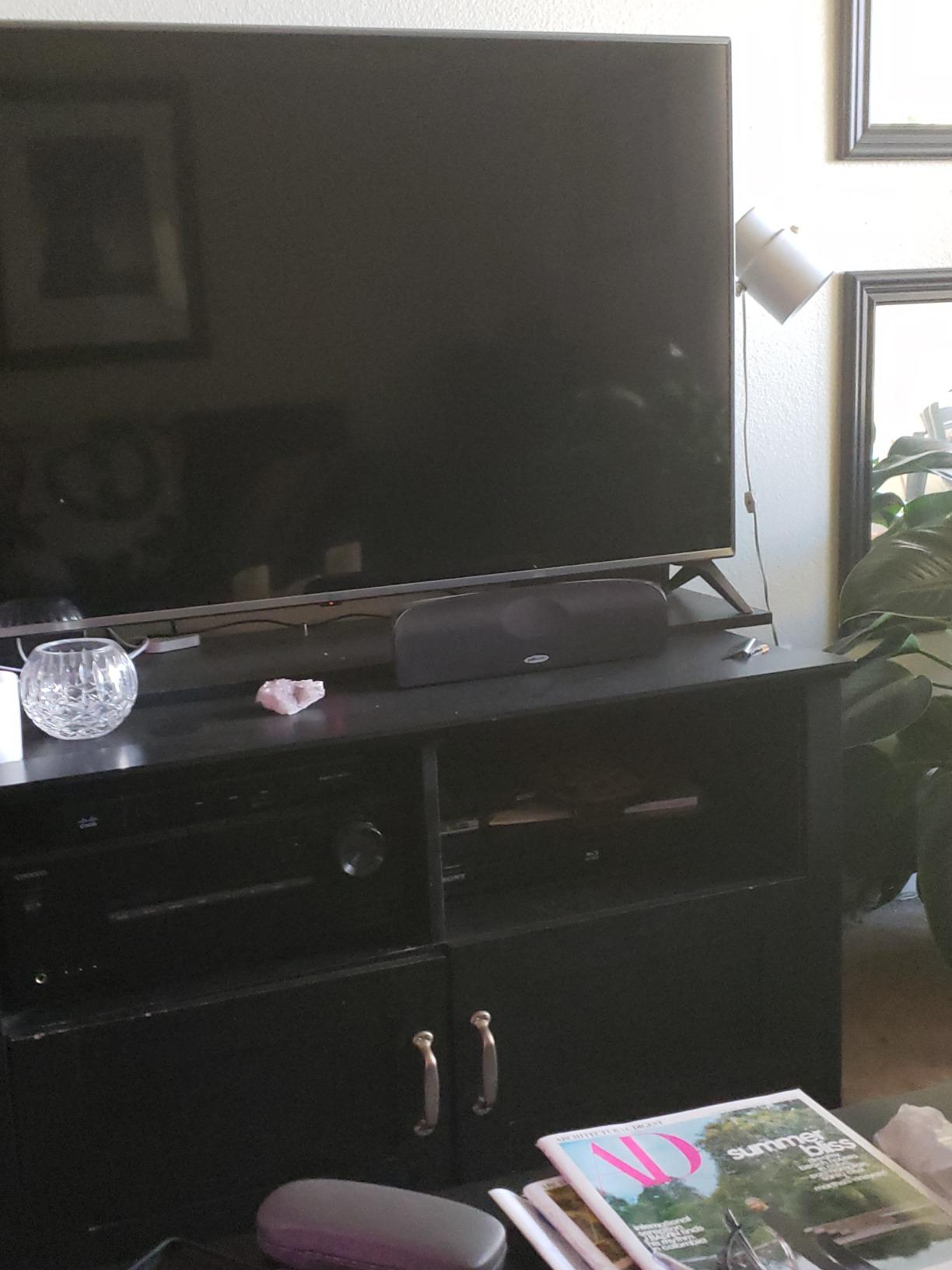 Polk Audio Blackstone TL1 Center Channel Speaker, Hi-Gloss Finish | Time Lens Technology, Compact Size, Powerful Bass customer photo 1