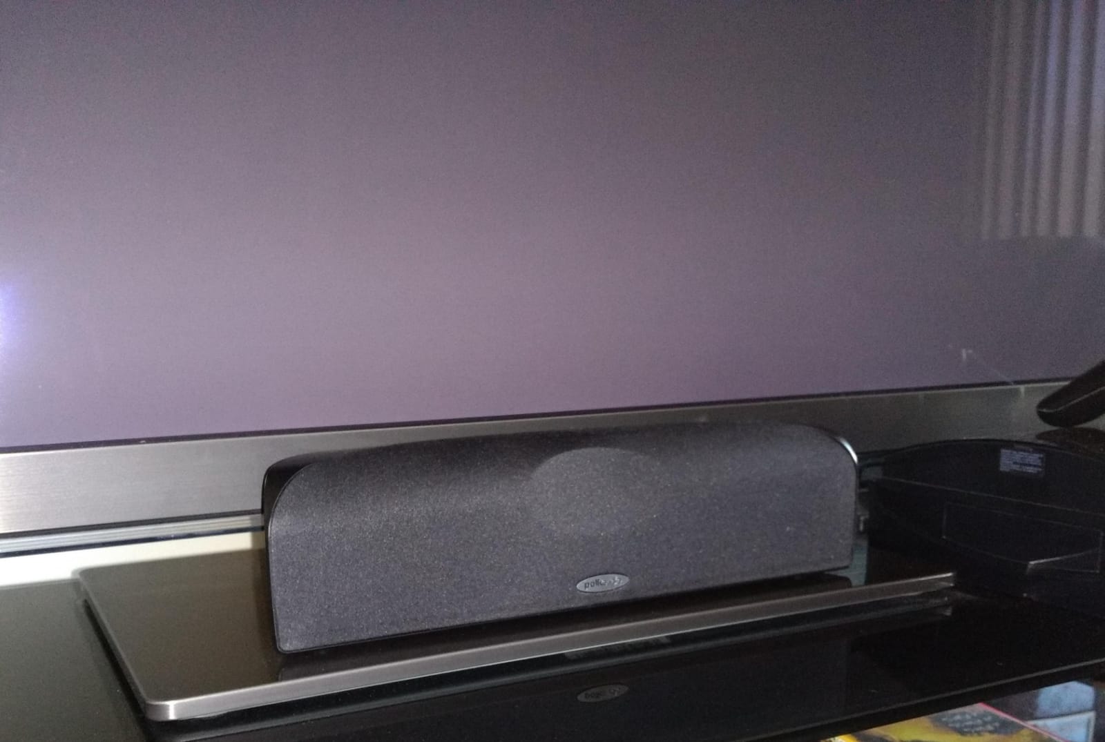 Polk Audio Blackstone TL1 Center Channel Speaker, Hi-Gloss Finish | Time Lens Technology, Compact Size, Powerful Bass customer photo 2