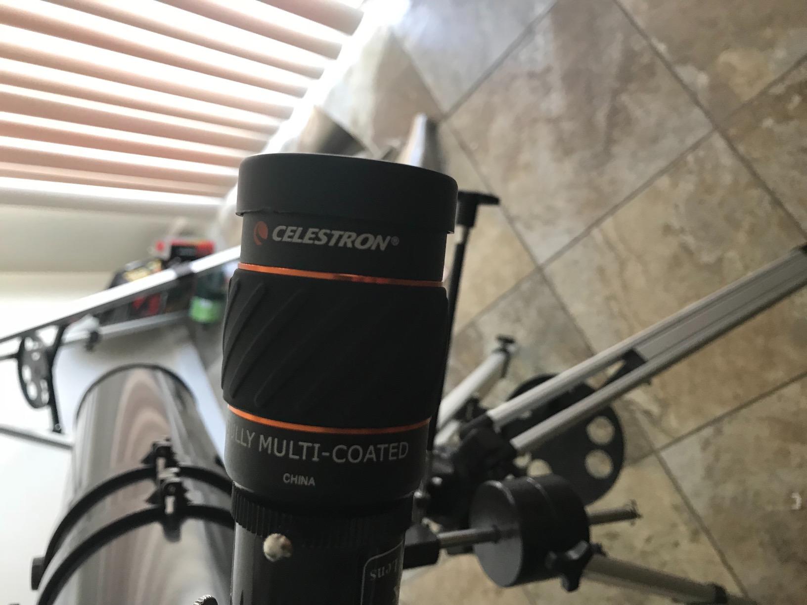 Celestron X-Cel LX 7mm Eyepiece for Telescopes - Moon & Planet Detail | High-Power Moon & Planet Views, 60 Degree Wide Field of View, Long Eye Relief, Twist-Up Eyecup, Fully Multi-Coated Optics customer photo 1