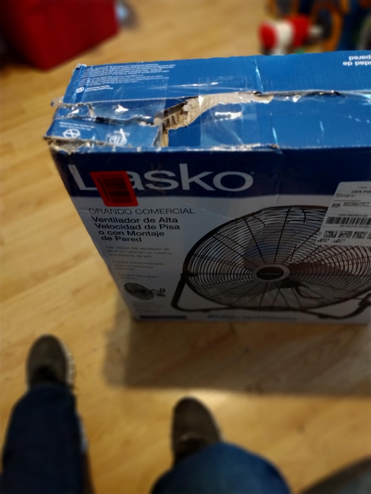 Lasko High Velocity Wall Mount and Floor Fan - 20