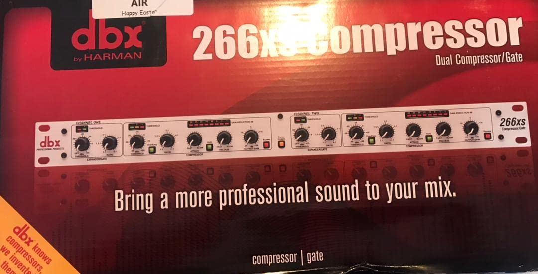 dbx 266xs Professional Audio Compressor/Gate Dynamic Effects Processor customer photo 1