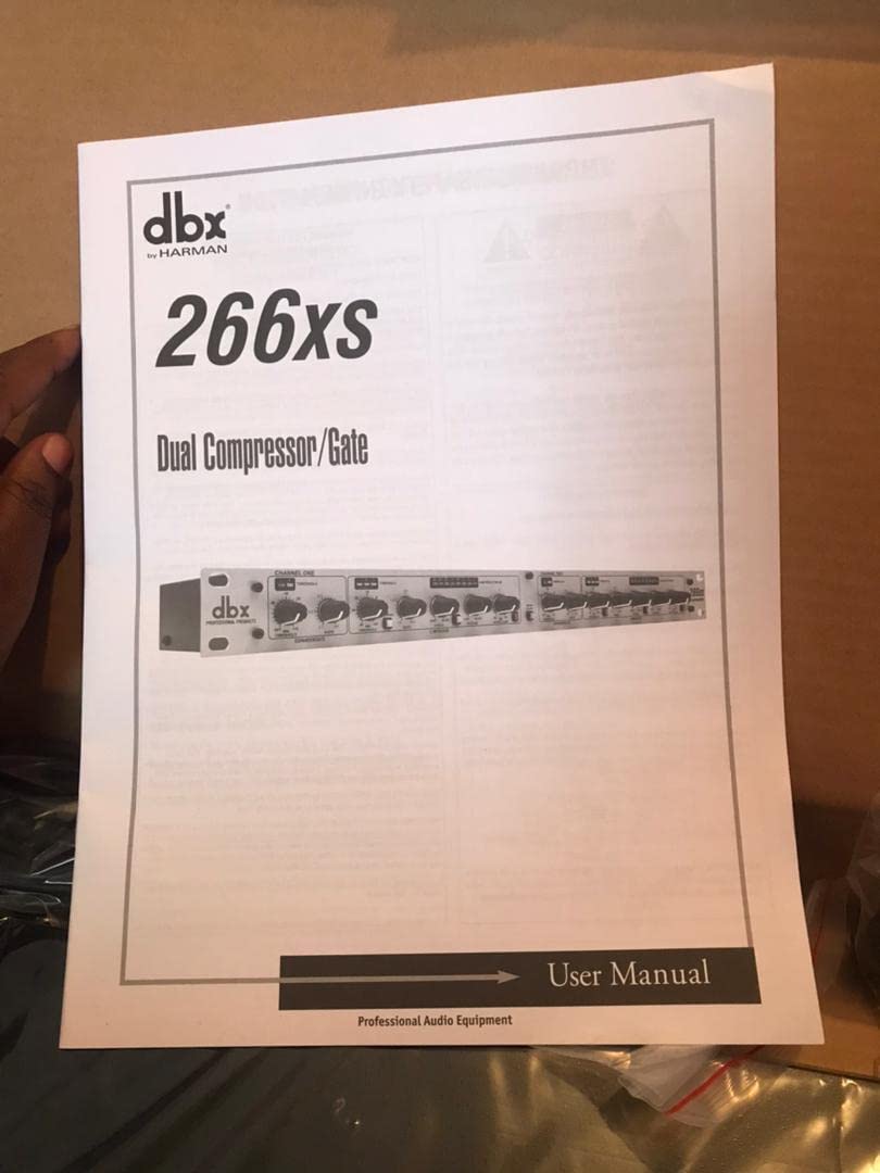 dbx 266xs Professional Audio Compressor/Gate Dynamic Effects Processor customer photo 2