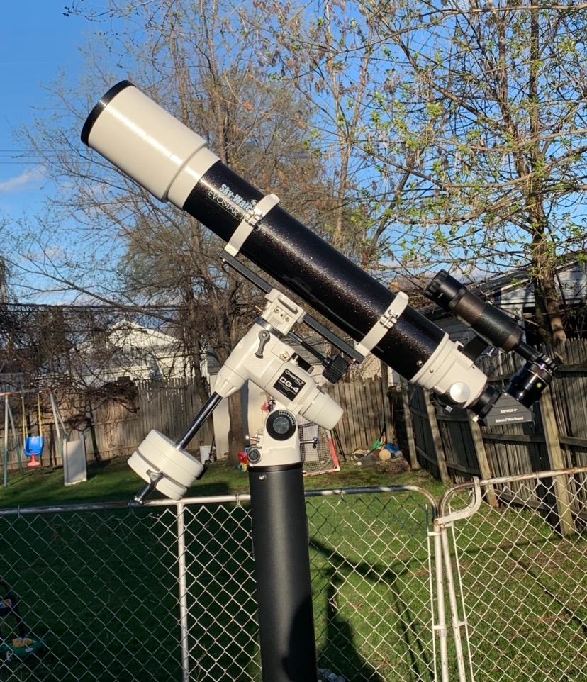 Sky-Watcher EvoStar 100 APO Doublet Refractor - Compact and Portable Optical Tube for Affordable Astrophotography and Visual Astronomy customer photo 2