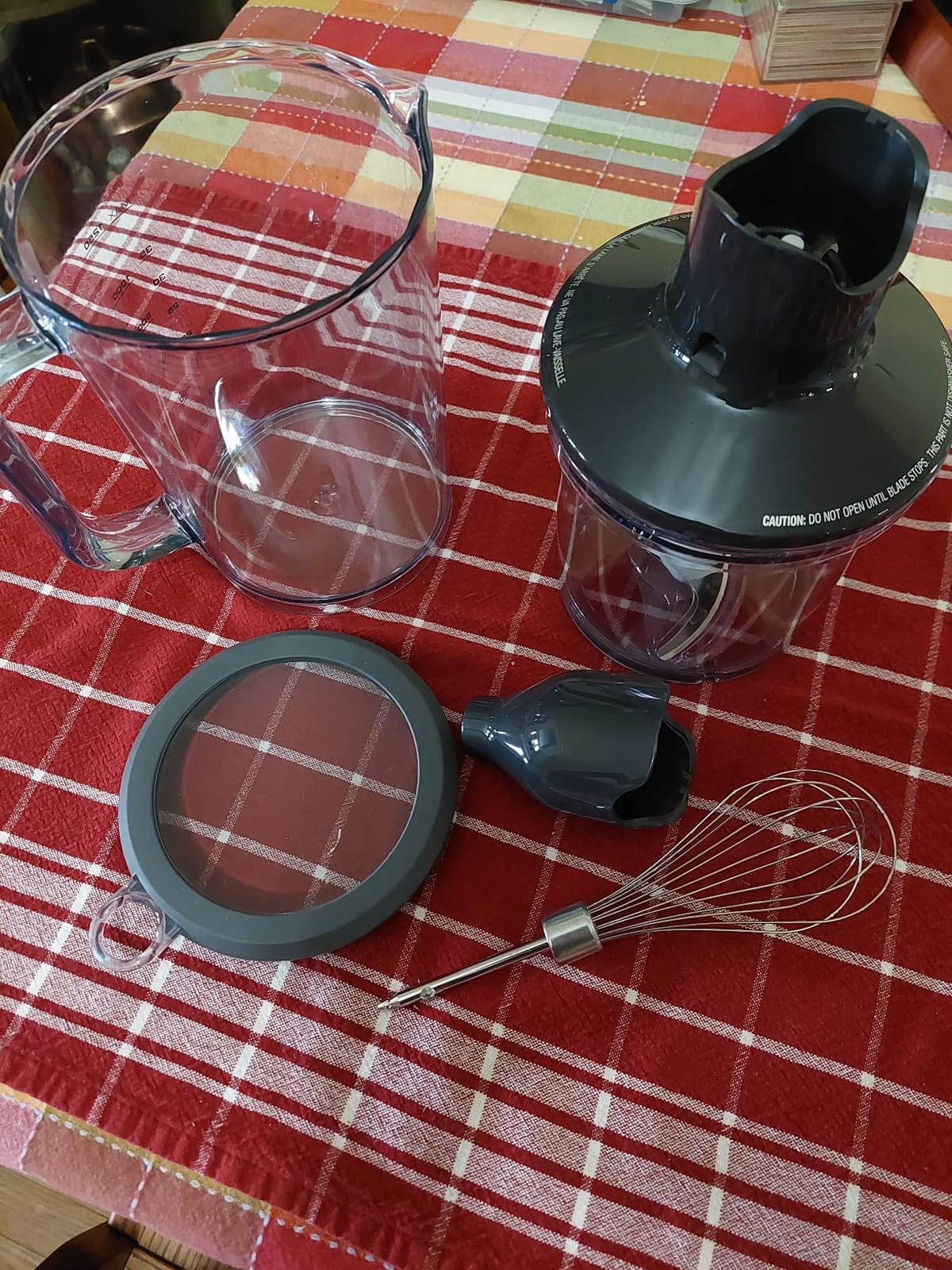 Breville BSB510XL Control Grip Immersion Blender, Brushed Stainless Steel | Puree soups, blend smoothies and mix sauces with this 15-speed 280W handheld blender | Includes whisk, chopper and 42 oz jug customer photo 1