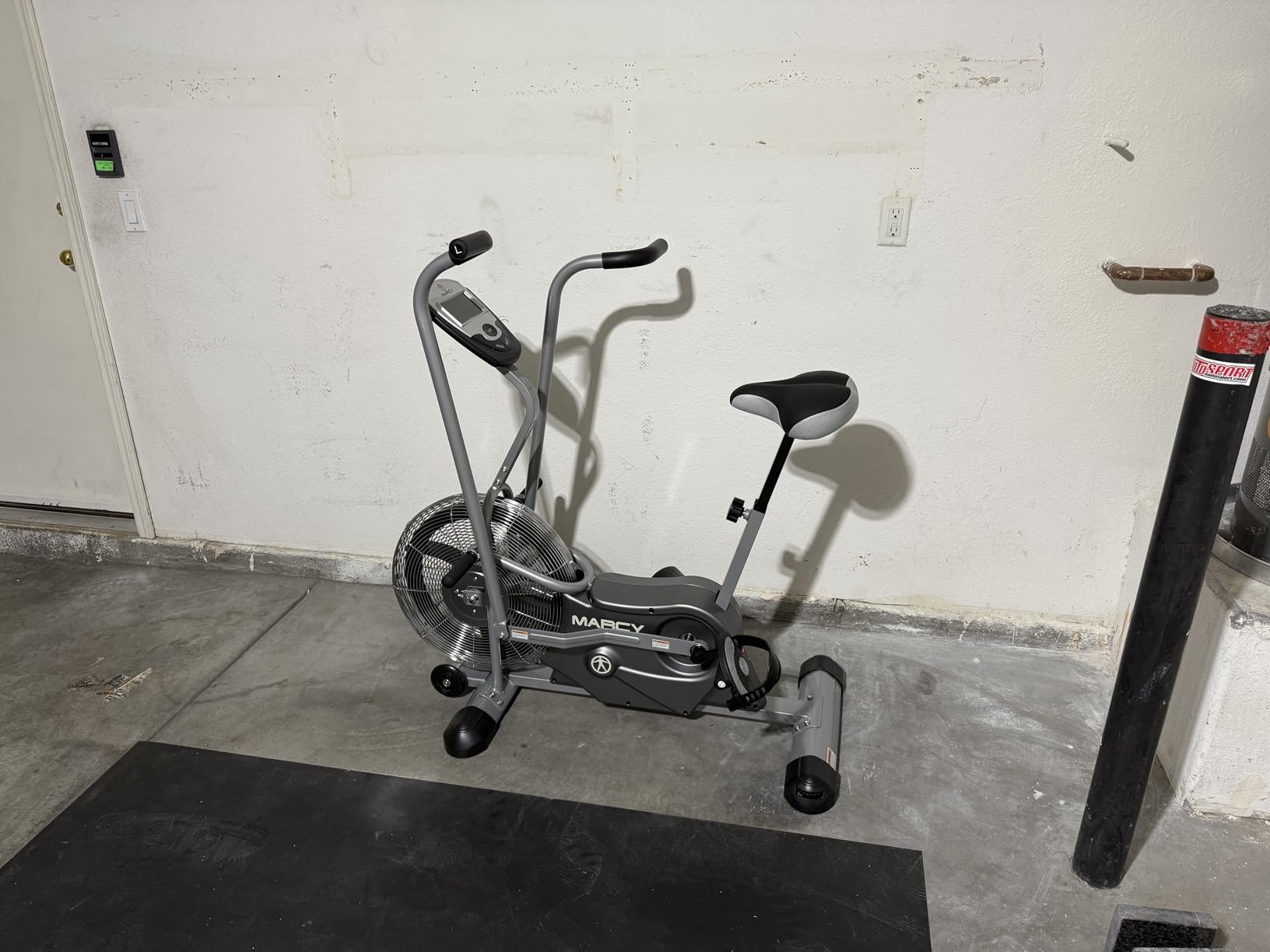 Marcy Air-Resistance Exercise Fan Bike With Dual Action Handlebars customer photo 1