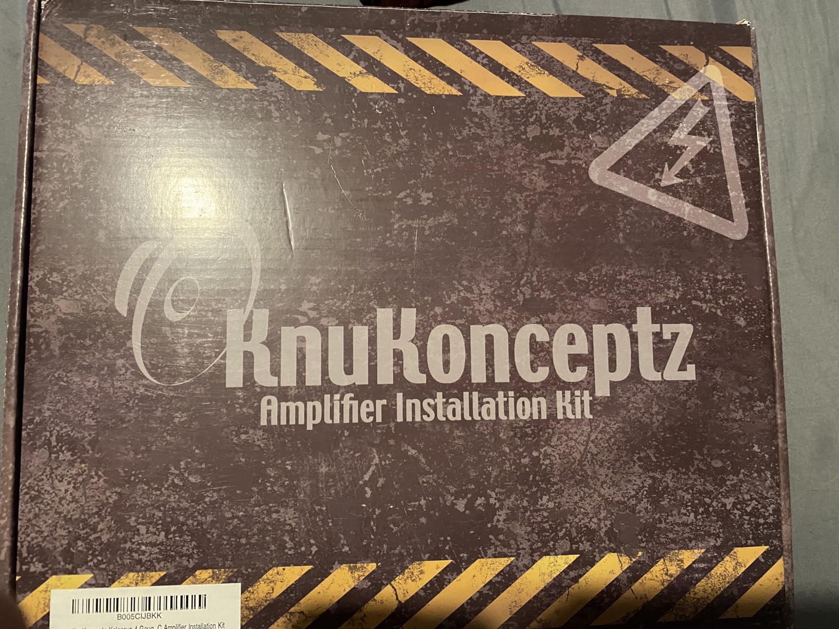 KnuKonceptz Kolossus 4 Gauge OFC Amplifier Installation Kit customer photo 2