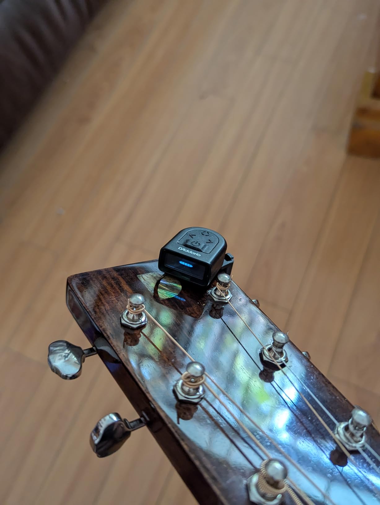 D'Addario Micro Headstock Tuner, 1 Pack customer photo 2