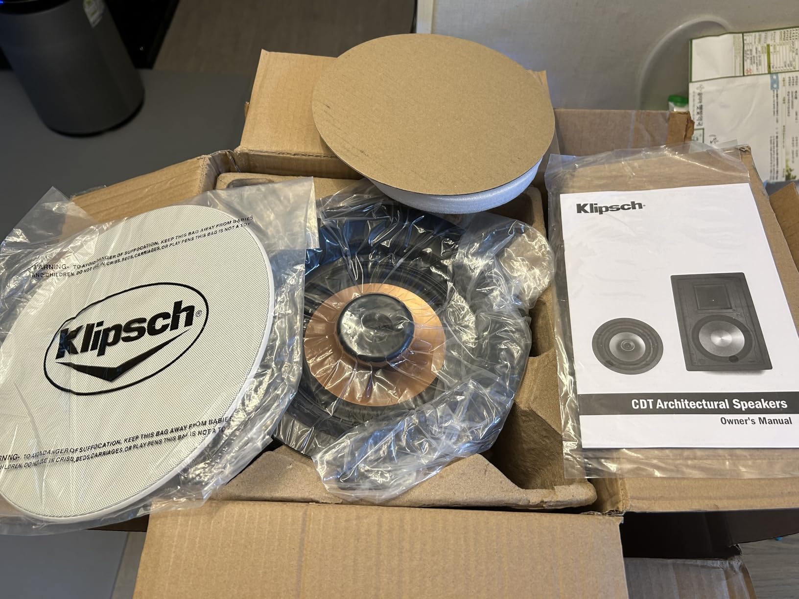Klipsch CDT-5650-C II In-Ceiling Speaker - White (Each) customer photo 2