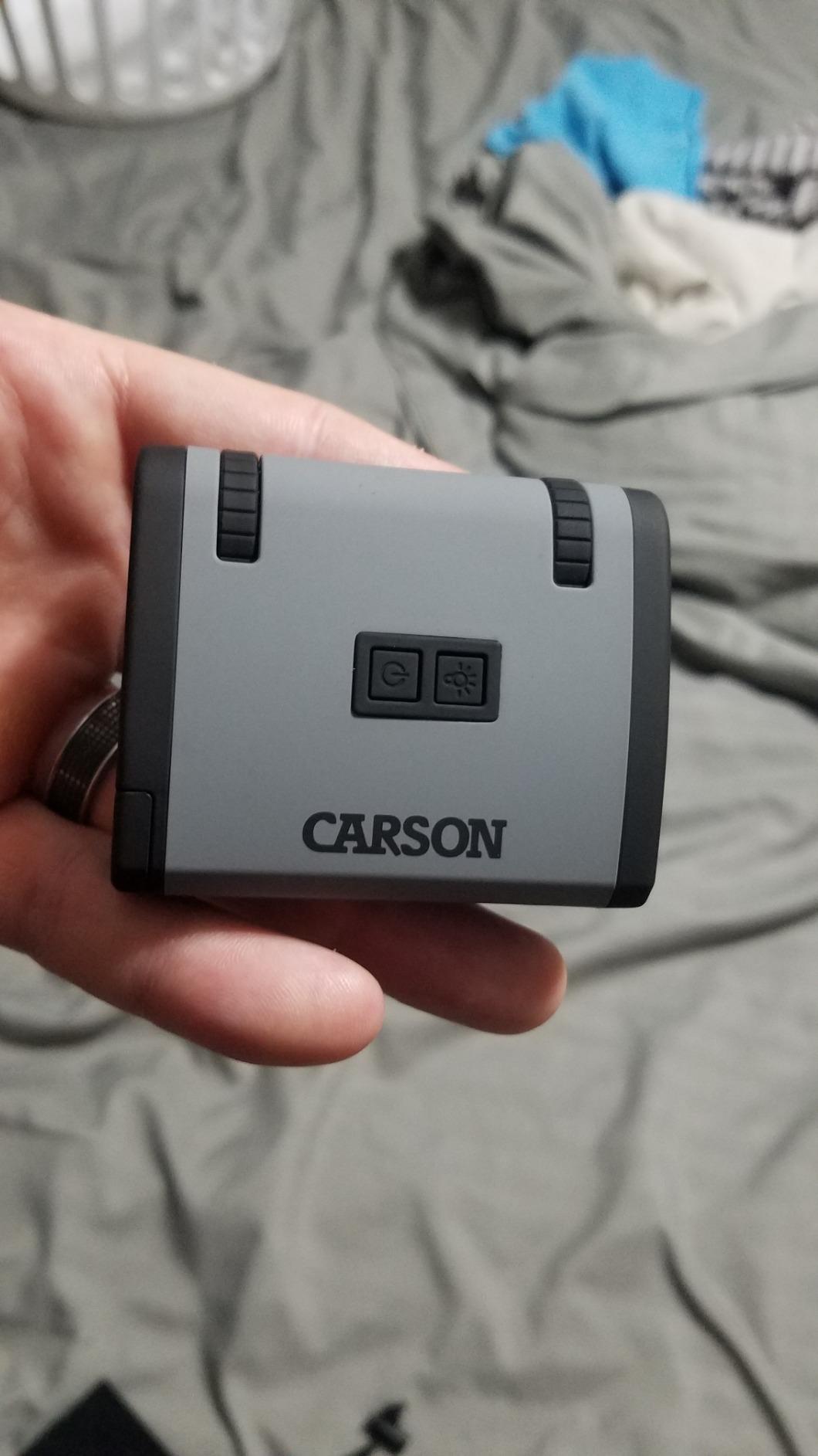 Carson MiniAura Digital Night Vision Monocular with Carry Pouch | Compact Digital Night Vision Monocular with Adjustable Infrared Illuminator for Night Hunting (NV-200) customer photo 1