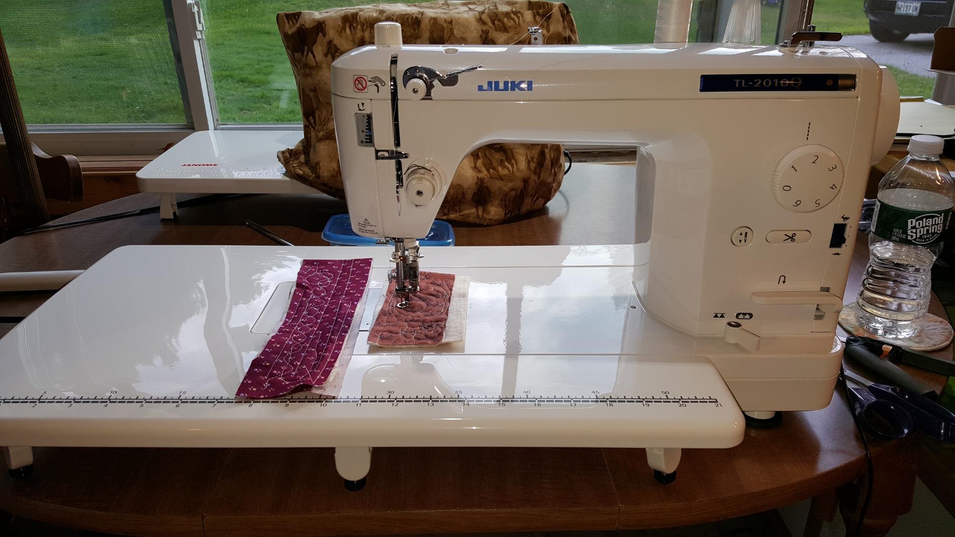 Juki TL-2010Q 1-Needle, Lockstitch, Portable Sewing Machine with Automatic Thread Trimmer for Quilting, Tailoring, Apparel and Home Decor customer photo 1