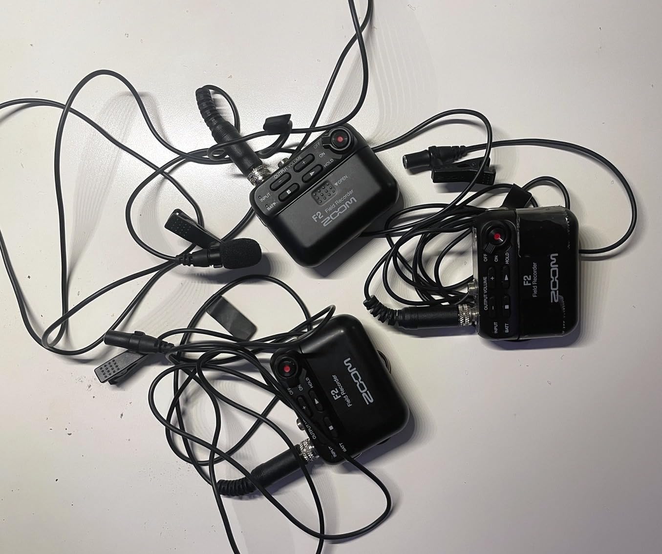 Zoom F2 Lavalier Body-Pack Recorder for Weddings, Filmmaking & Content Creation, with 32-Bit Float, SD Card Recording, Battery Powered, Includes Lavalier Microphone customer photo 2