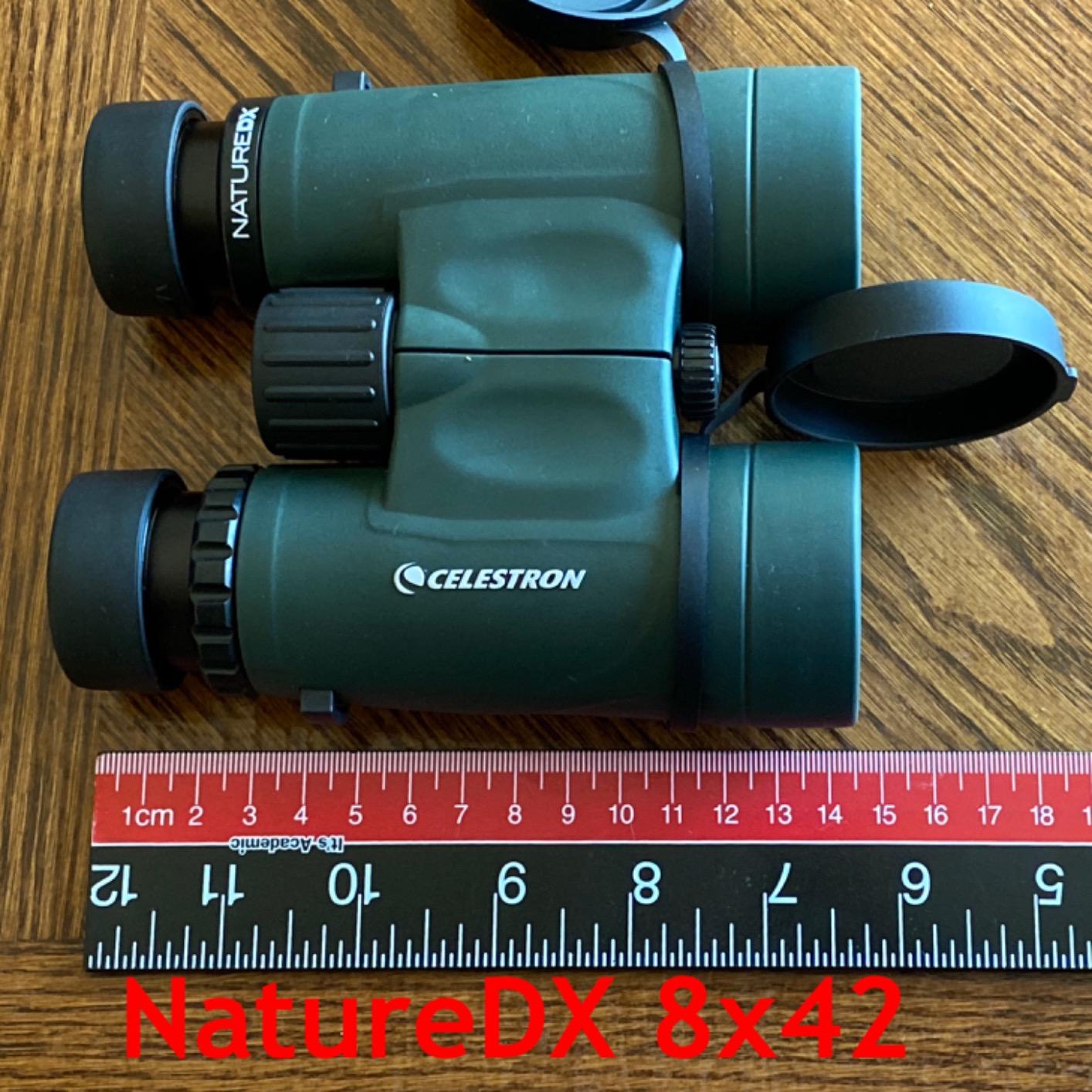 Celestron Nature DX 8x42 Waterproof Binoculars for Bird Watching & Outdoors | Phase-Coated BaK-4 Prisms, Bright Fully Multi-Coated Optics, 42mm Objective Lenses, Durable Rubber Armor customer photo 1