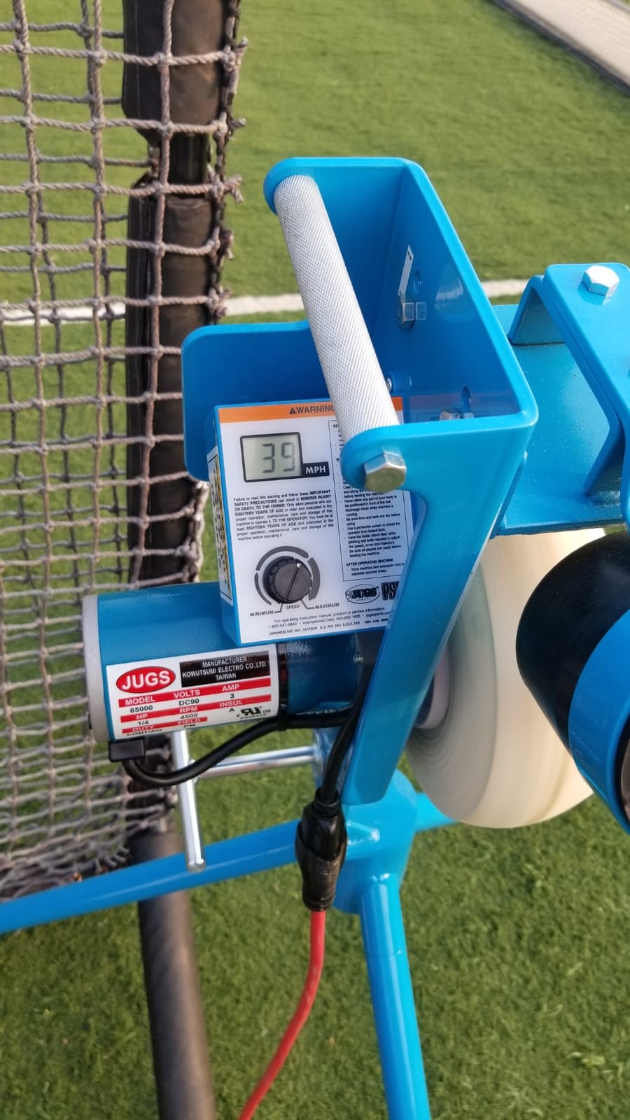 JUGS PS50 Baseball and Softball Pitching Machine - The Introductory-Level Pitching Machine That Throws up to 50 mph. Throws Both Baseballs and softballs customer photo 2