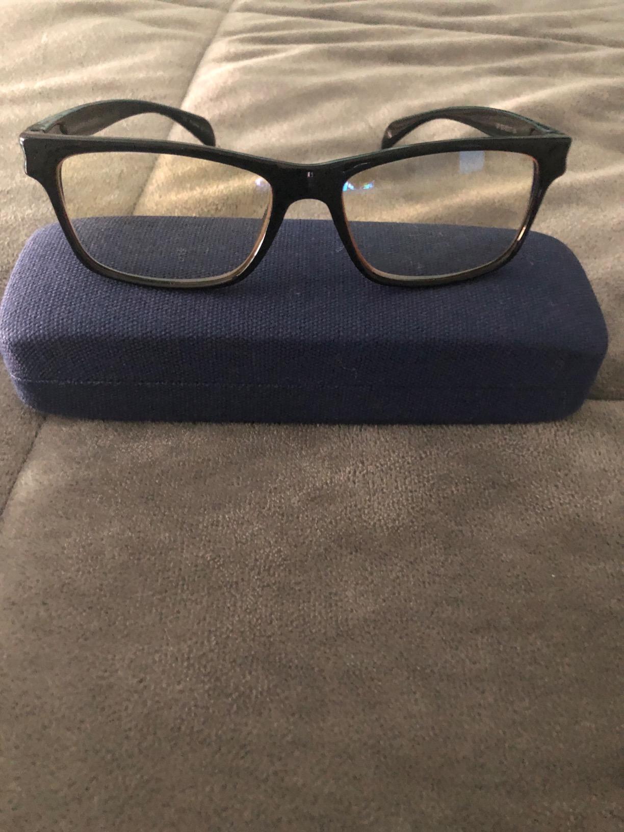 Gamma Ray Computer Blue Light Blocking Gaming Glasses w/Amber Tint and Anti Glare UV Digital Eyestrain customer photo 2