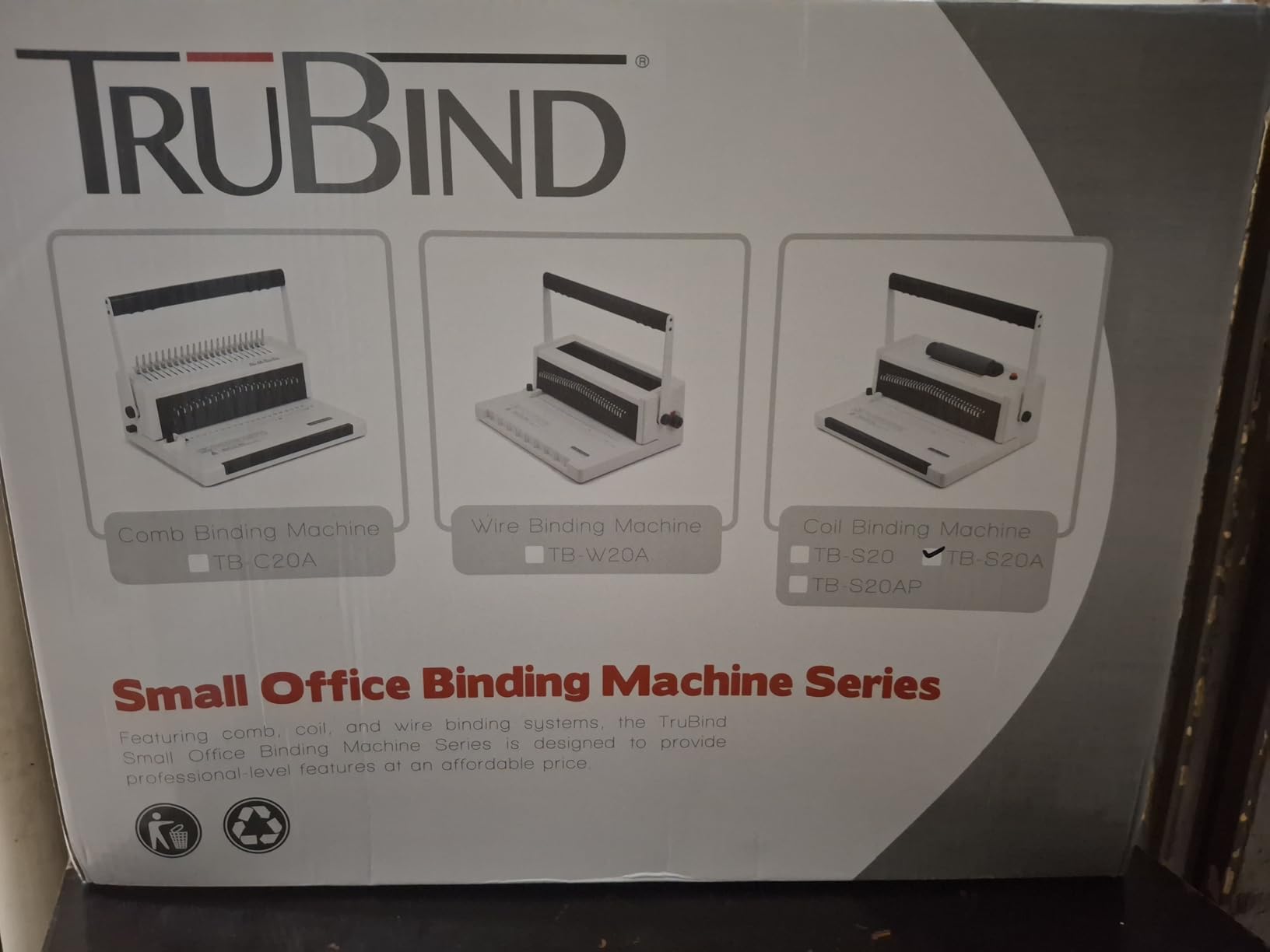 Coil Binding Machine with Electric Coil Inserter and Adjustable Side Margin | 20 Sheet Punch Capacity | Bind up to 440 Sheets | 46 Fully Disengageable Dies | 4:1 Pitch | 2-Year Warranty customer photo 2