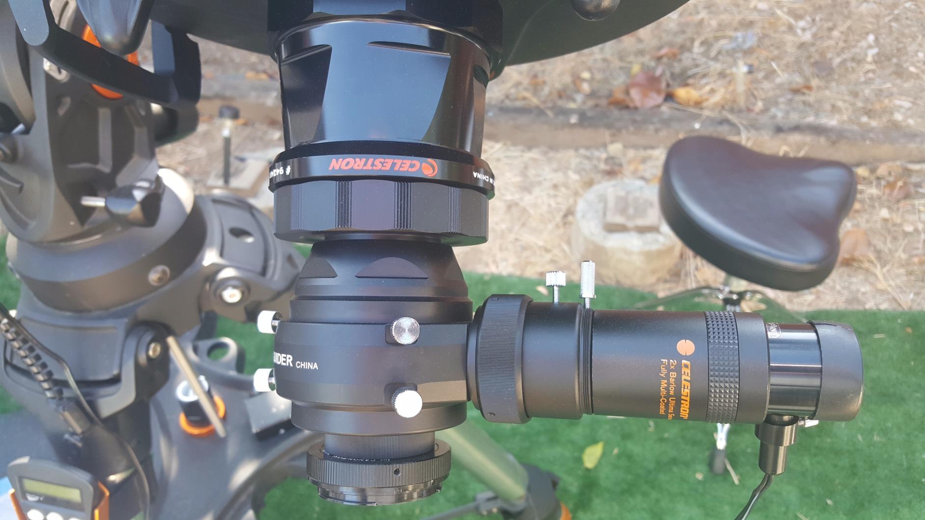 Celestron Off-Axis Guider for Long-Exposure Astrophotography | Precision Guiding with No Separate Guide Scope Required, Large Prism Design, DSLR & Astronomy Camera Compatible, T-Thread customer photo 2