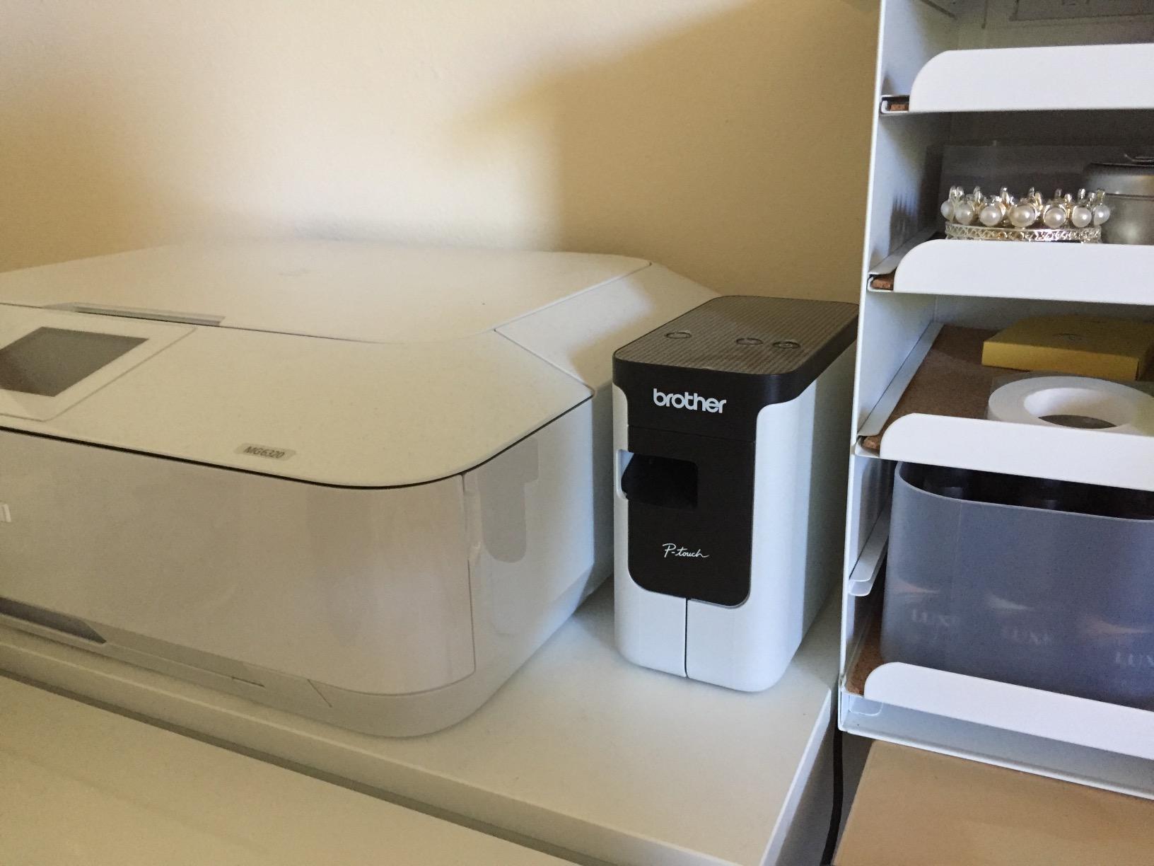Brother P-Touch PC Connectable Label Maker (PT-P700),White customer photo 2