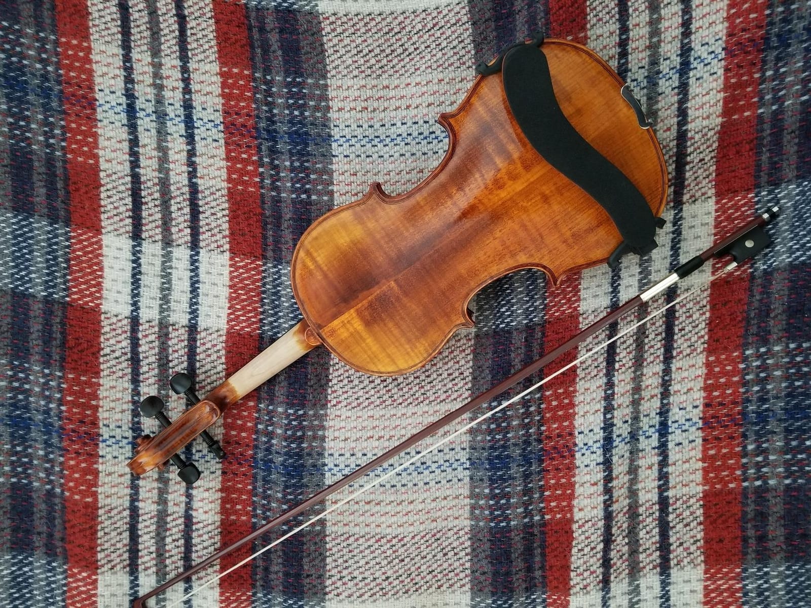 Cremona SV-500 4/4 Premier Artist Violin Outfit - Full Size Student & Professional Violin with Solid Spruce Top, Maple Back, Ebony Fittings, Case & Bow customer photo 2