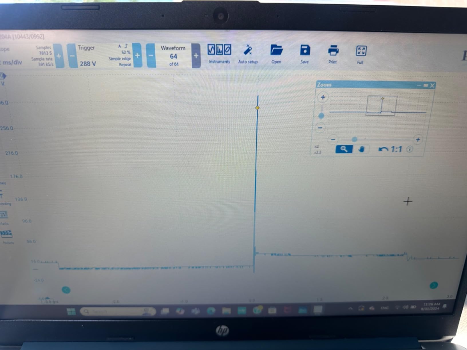 Pico Technology PicoScope 2204A Oscilloscope 2 Channel 10 MHz Bandwidth USB | Portable, 100 MS/s Sampling Rate, 8 kS capture memory with Probes, PS7 Software and Waveform Generator customer photo 2