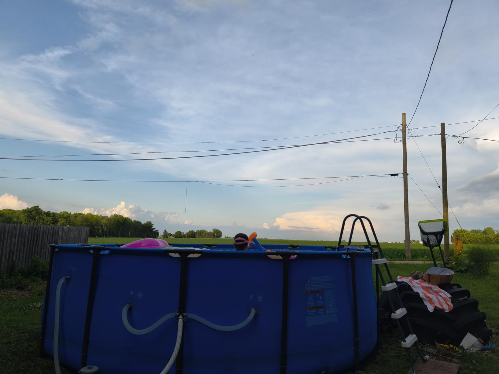Bestway Steel Pro MAX 15' x 48 Above Ground Swimming Pool, Pool Only, Blue customer photo 2