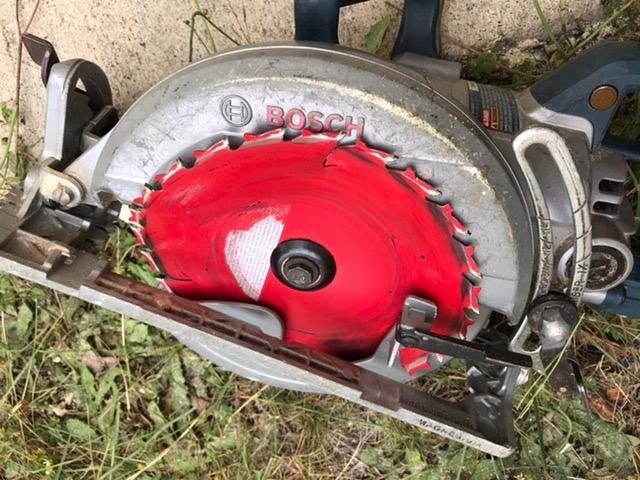 Bosch 7-1/4-Inch Worm Drive Circular Saw CSW41, Blue customer photo 1