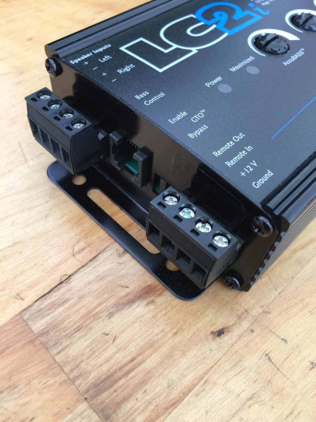 AudioControl LC2i 2-Channel Line Output Converter with AccuBASS for Adding Subwoofers, Amplifiers to Factory Car Audio Receiver Head Unit, Speaker Level to RCA Line Level Converter customer photo 1